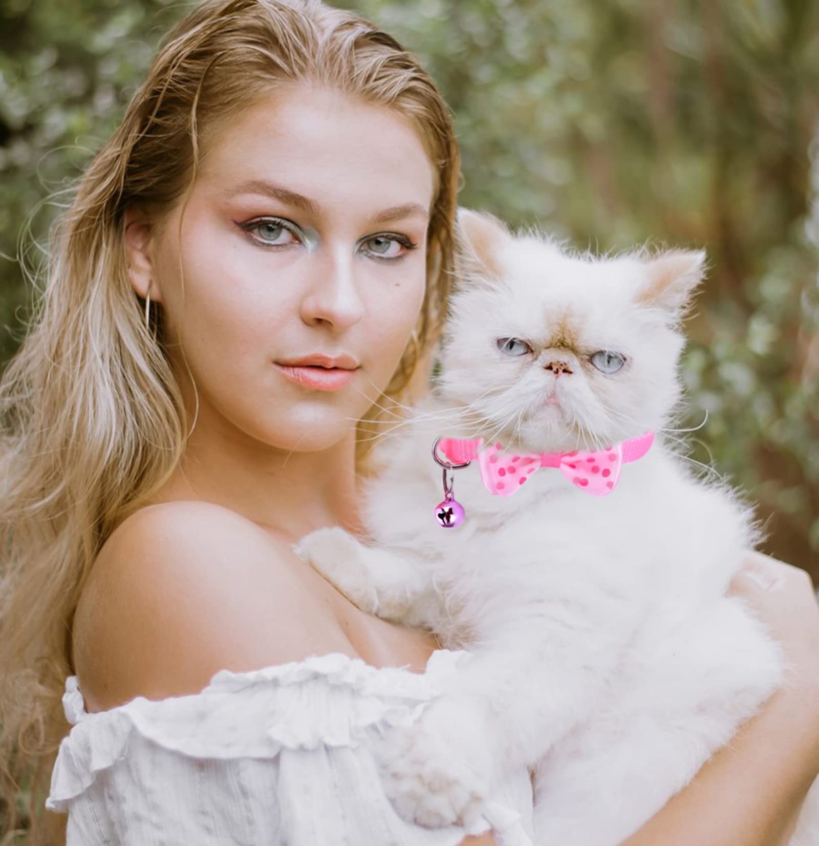 16 Pcs Cute Cat Collars Breakaway With Bell For Boy Cats And Girl Cats Gifts