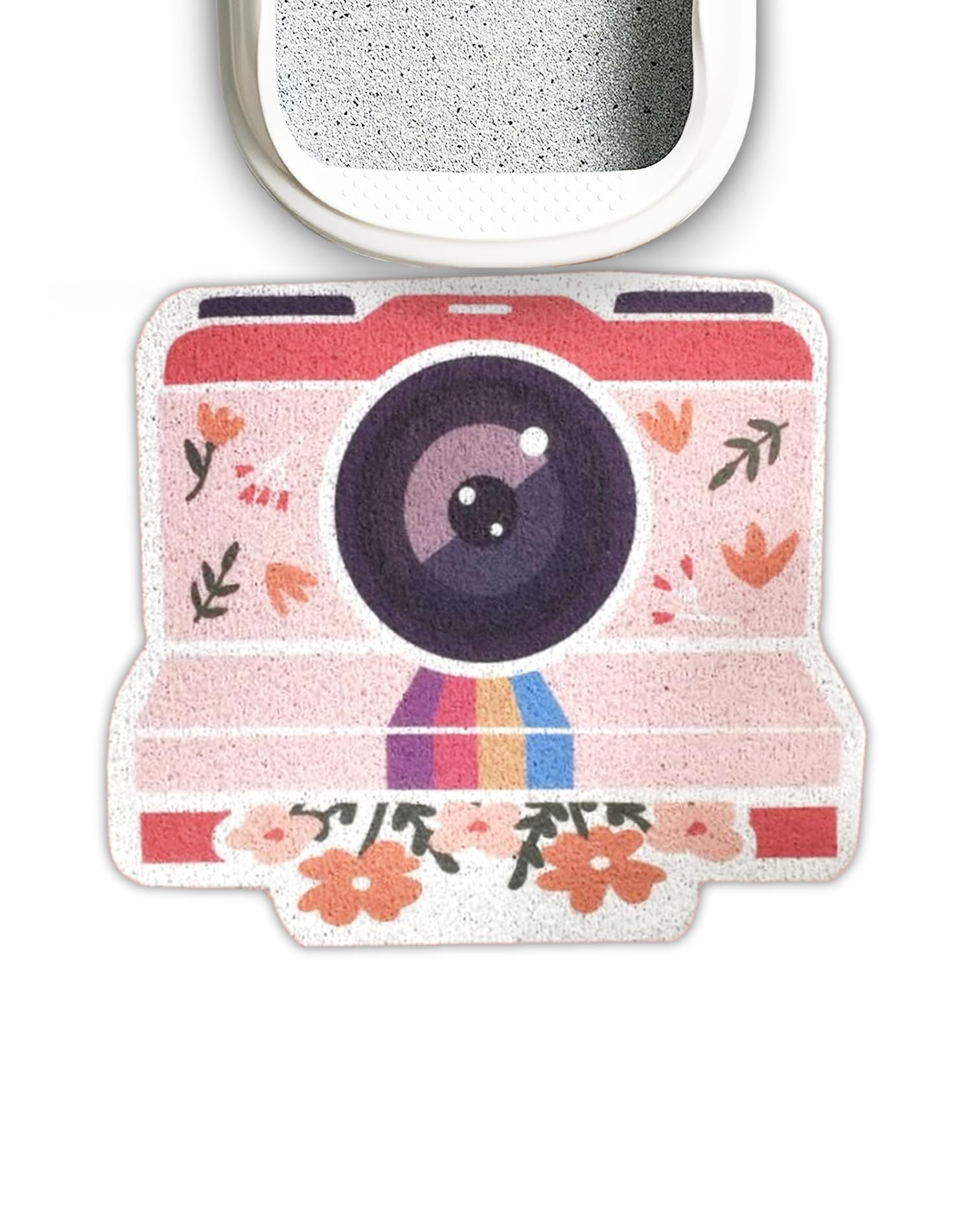 Lukamoo Cute Cat Litter Mat (30''X20''), Extra-Large/Xl, For Kitty Litter & Cute Cat Litter Box, Litter Trapping Mat (Large (30'