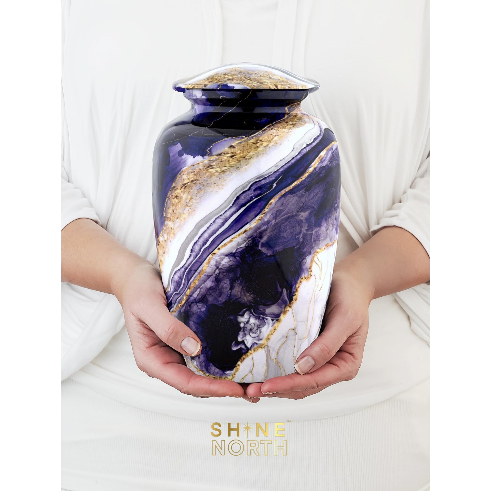 Dream River Urn For Ashes Adult Male Large & Small Urn For Ashes For Women - Cremation Urn For Human Ashes Adult For Niche, Fune