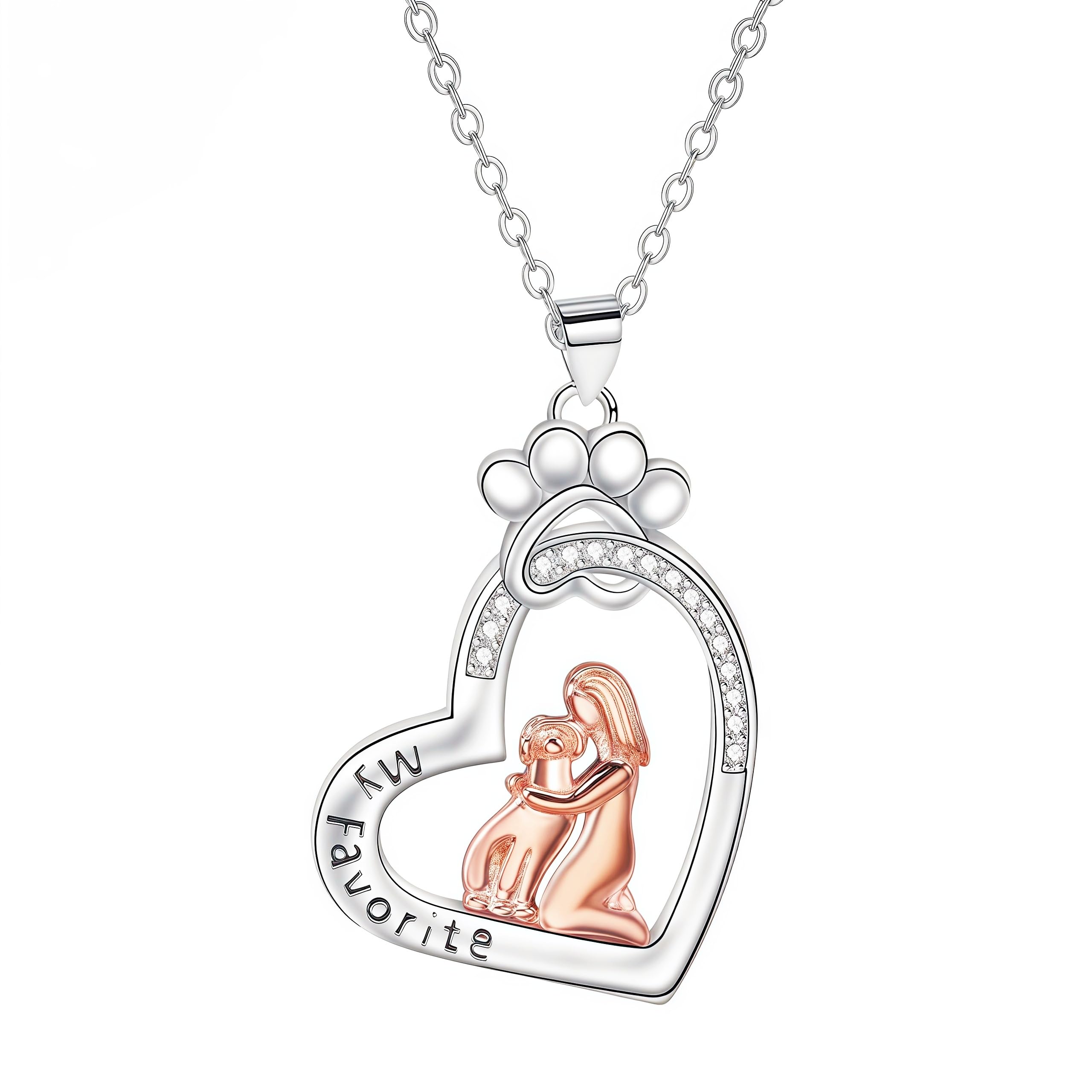 Dog Memorial Gifts Remembrance Necklace: Loss Of Dog Sympathy Gift Personalized Pet Necklace For Women Pet Lovers- Dog Bereaveme