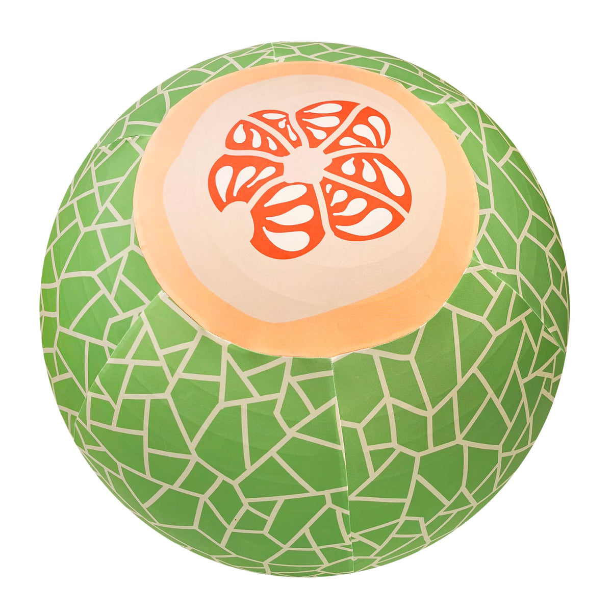 Horzmetnex 30 Inch Horse Ball Cover, Herding Ball Cover, High-Strength Fabric,Cantaloupe Pattern