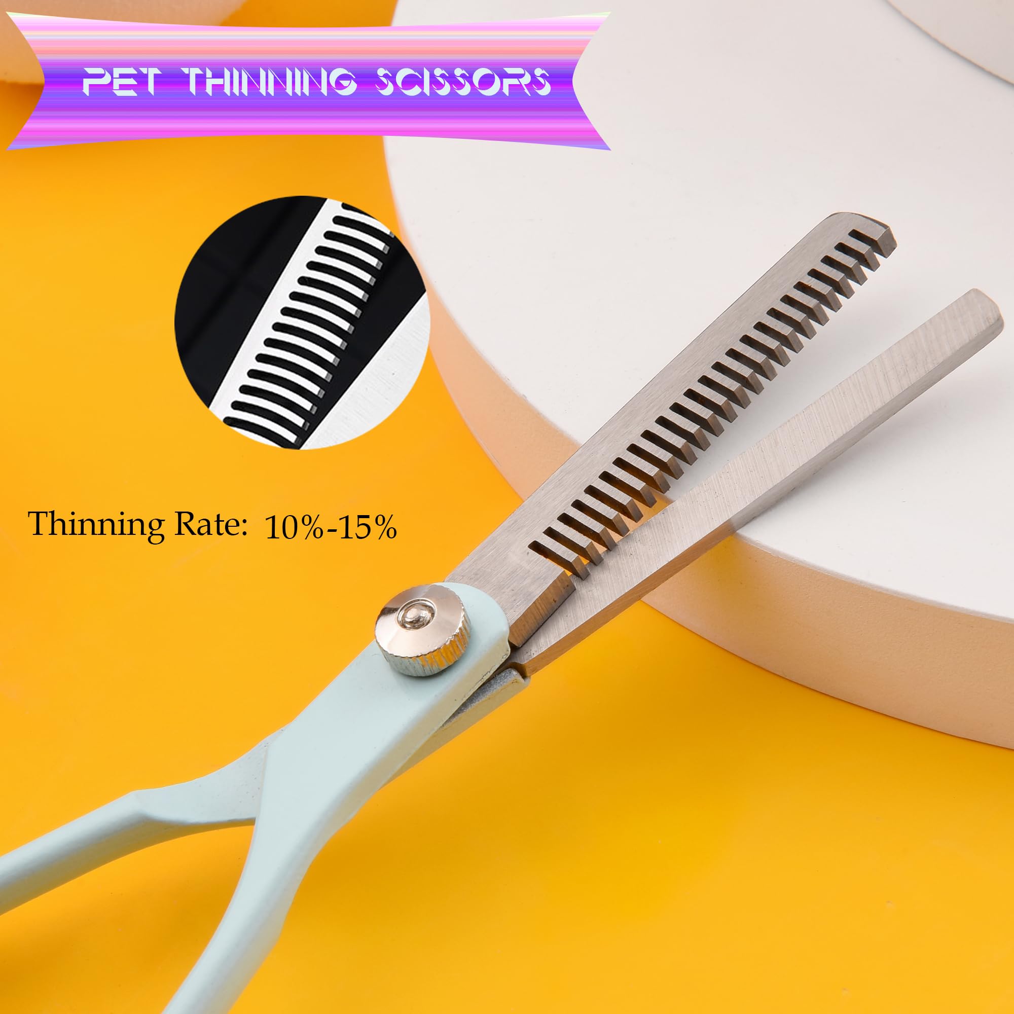 Grooming Scissors For Dogs At Home, Fcysy Professional Pet Grooming Kit Tijeras Para Cortar Pelo De Perros, Cat Grooming Scissor