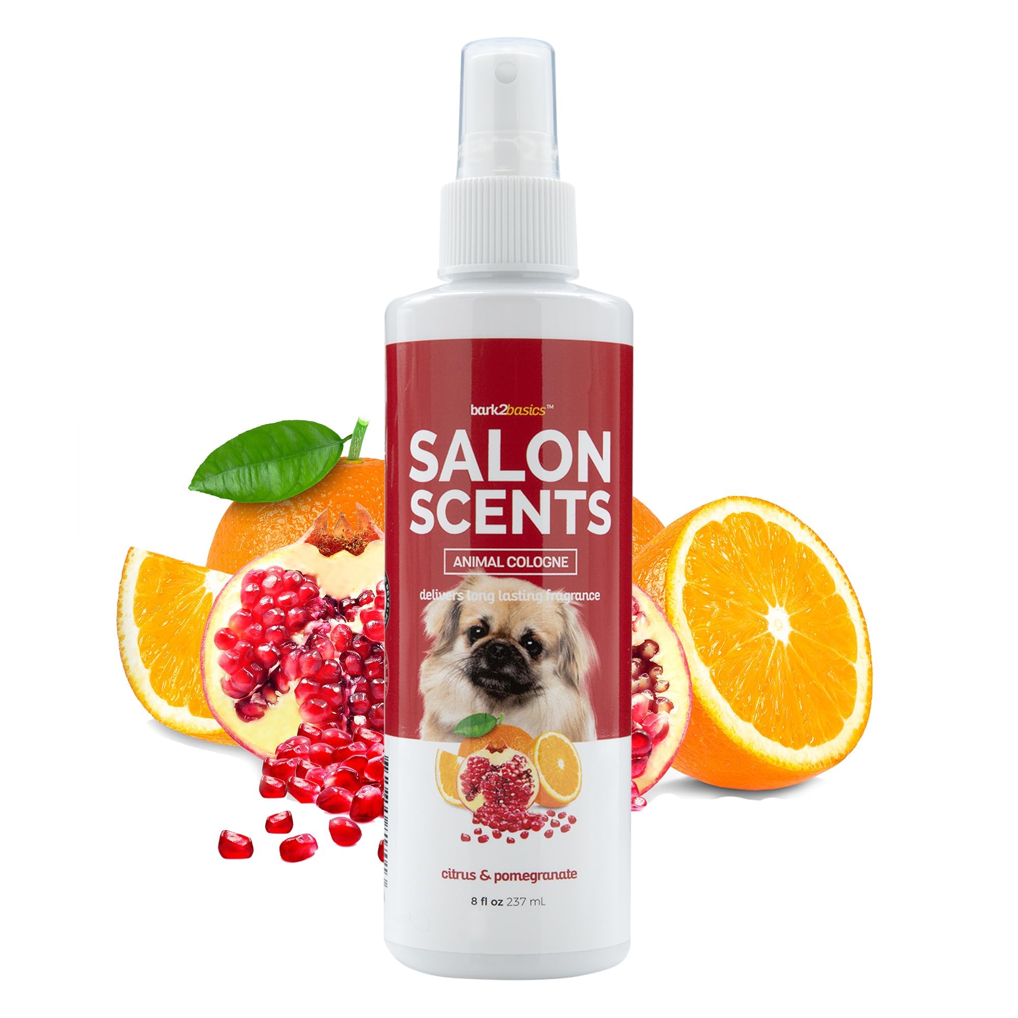 Bark2Basics Salon Scents Pet Grooming Cologne - 8 Oz, Natural Professional Groomer Perfume For Dogs And Cat, Long Lasting, Deodo