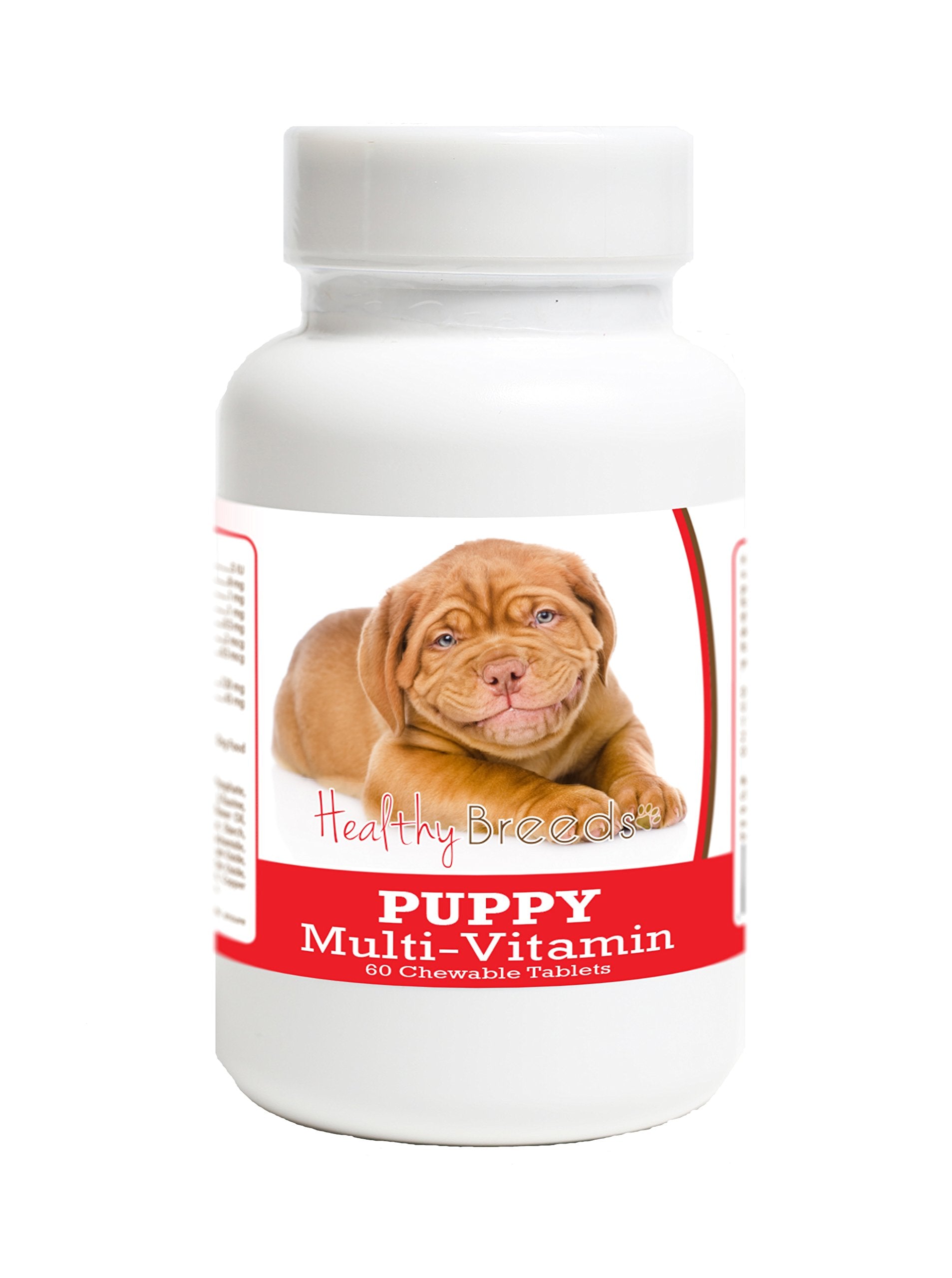 Healthy Breeds Dogue de Bordeaux Puppy Dog Multivitamin Tablet 60 Count