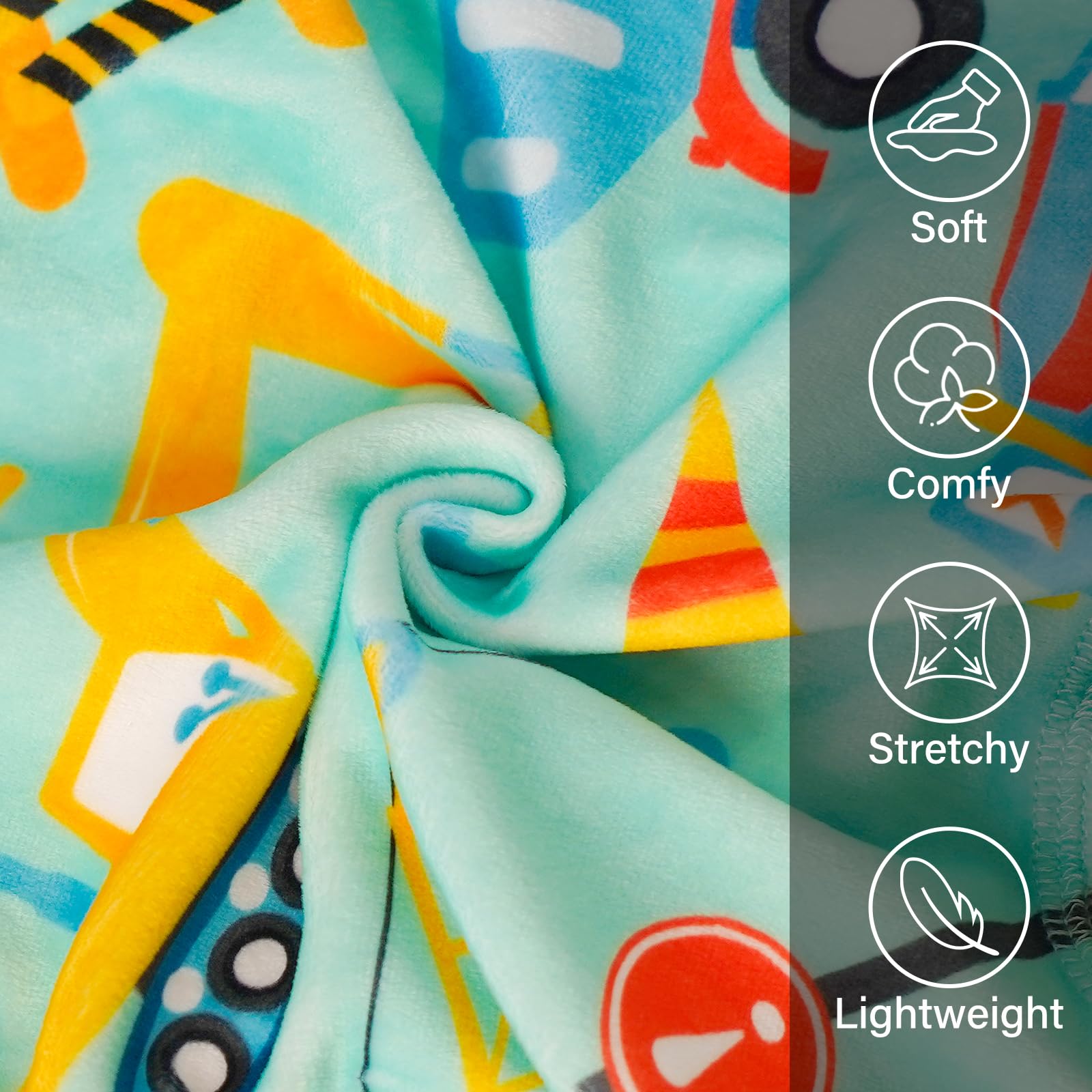 Kyeese Dog Pajamas Construction Vehicles Dog Body Suits After Surgery Cat Clothes Dog Surgery Recovery Suit Dog Onesie Dog Coat Dog Pajamas For Small Dogs Dog Costume Dog Clothes Small Dog Pajamas