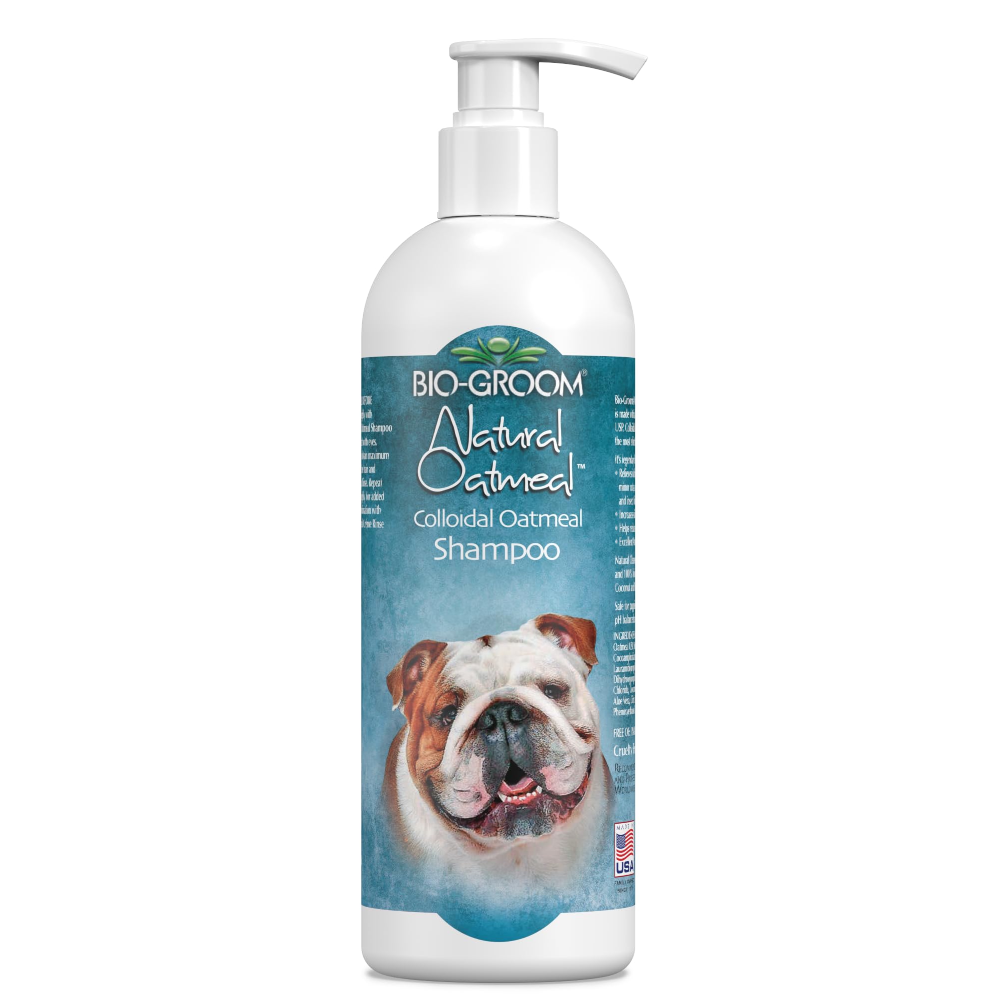 Bio-Groom Oatmeal Dog Shampoo – For Allergies And Itching, Cruelty-Free, Dog Bathing Supplies, Puppy Shampoo For Sensitive Skin, Made In Usa, Anti-Itch Dog Products – 32 Fl Oz 1-Pack