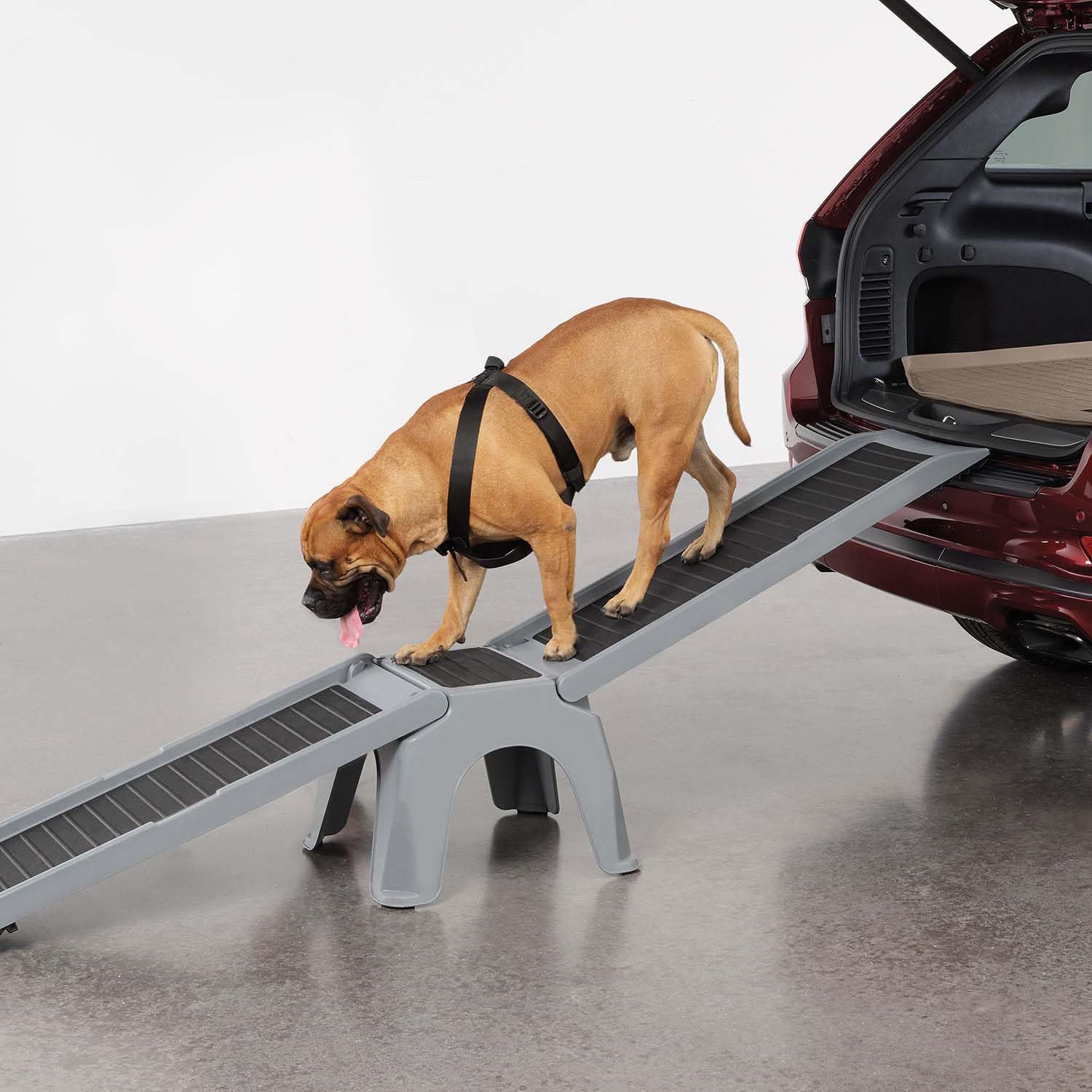 Weathertech Easy Ramp - Non-Slip Dog Ramp For Cars, Trucks & Suv'S - Supports Up To 300 Lbs. - Safe, Easy Way For Pets To Access Car, Truck, Camper, Bed, Couch & Other Home Areas