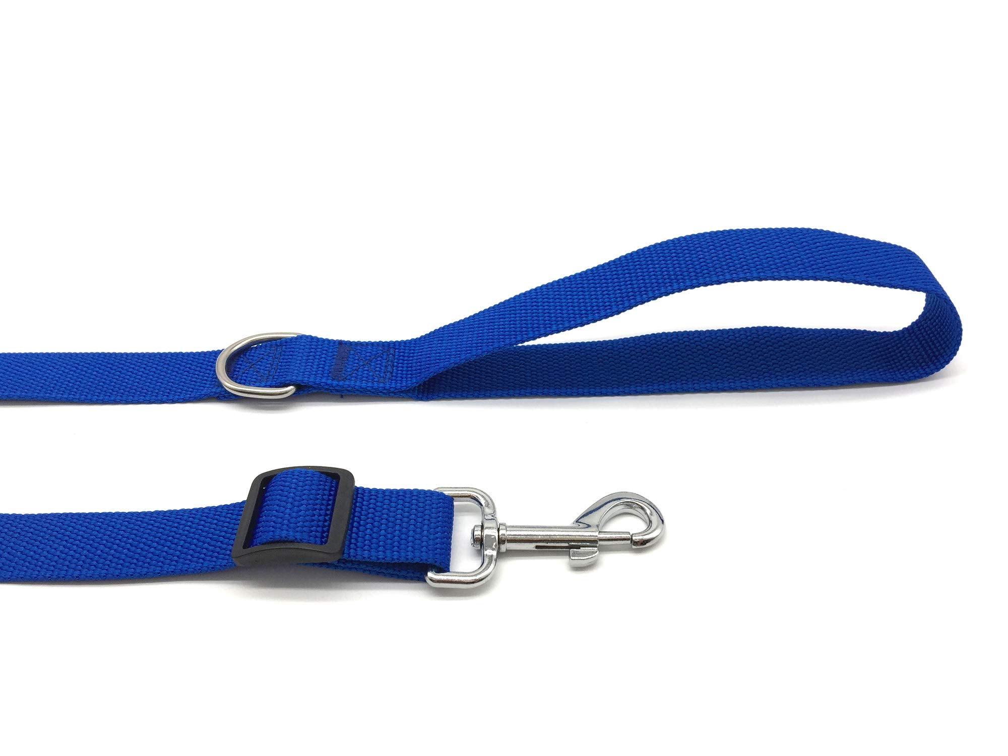 10Ft Adjustable Dog Leash, Nylon Dog Leashes For Medium Large Dogs (Blue)