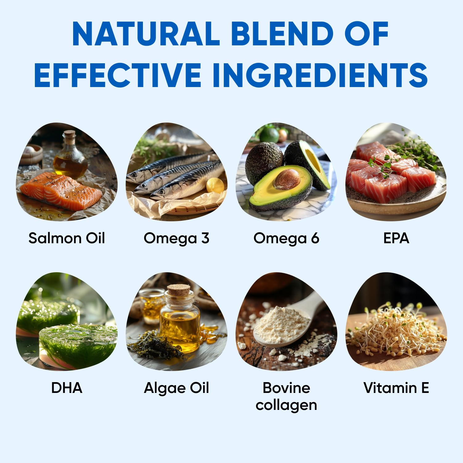 Omega 3 Fish Oil for Dogs Chews - Dog Skin & Coat Supplement for Itch Relief, Hot Spot Treatment - USA Product - Salmon Oil for