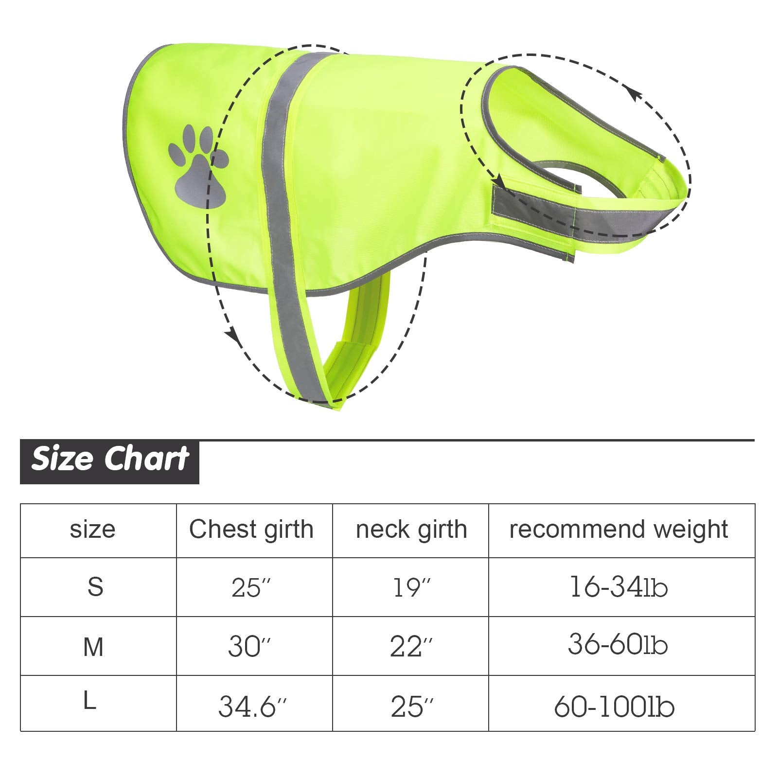 Geyoga 2 Pieces Dog Reflective Vest Adjustable Dog Safety Vest Pet Dog High Visibility Apparel For Outdoor Activities Walking Hunting (Orange, Fluorescent Yellow,L)