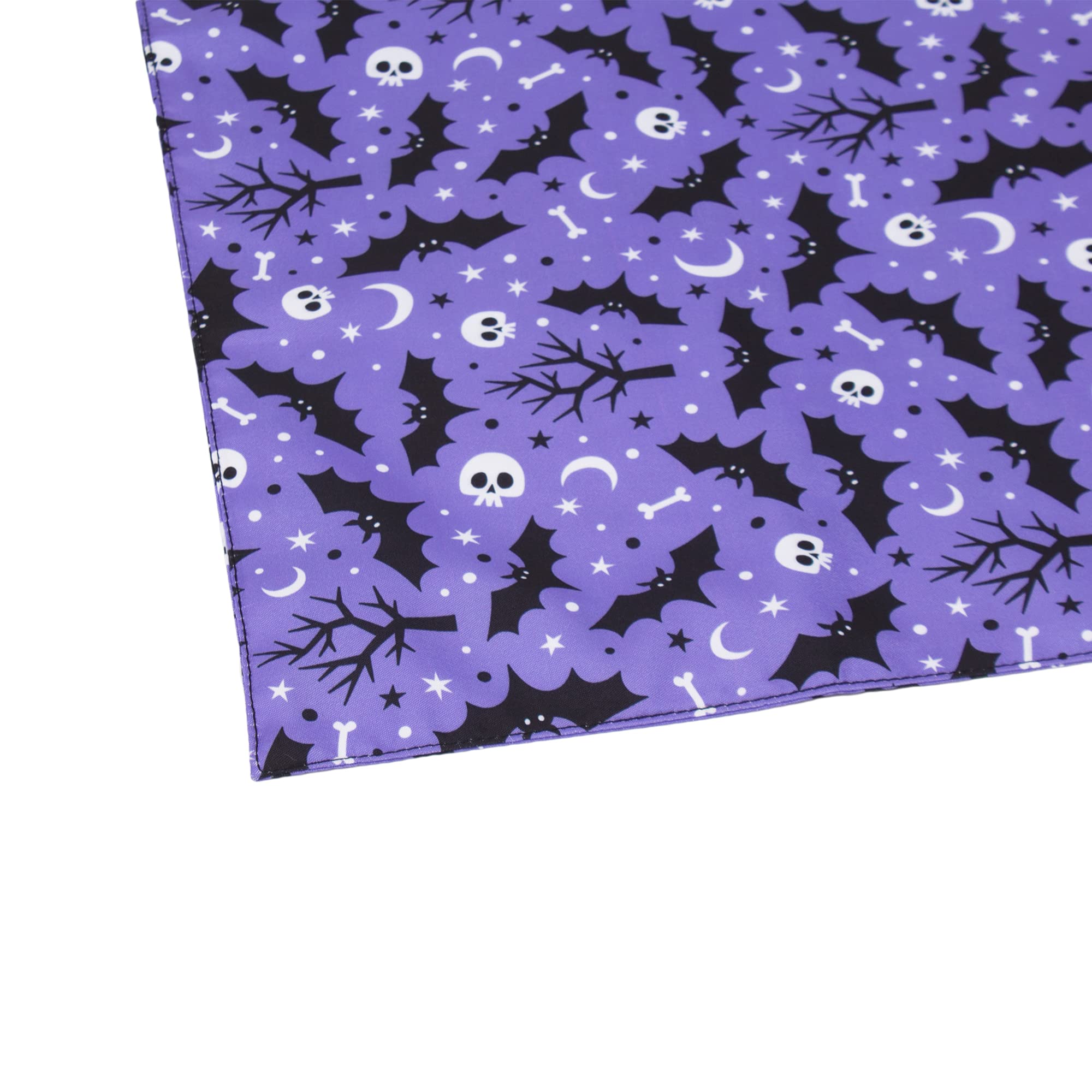 Adoggygo 2 Pack Halloween Dog Bandanas, Reversible Triangle Dog Scarf Accessories Halloween Bandanas For Medium Large Dogs Pets (Large, Halloween-2)