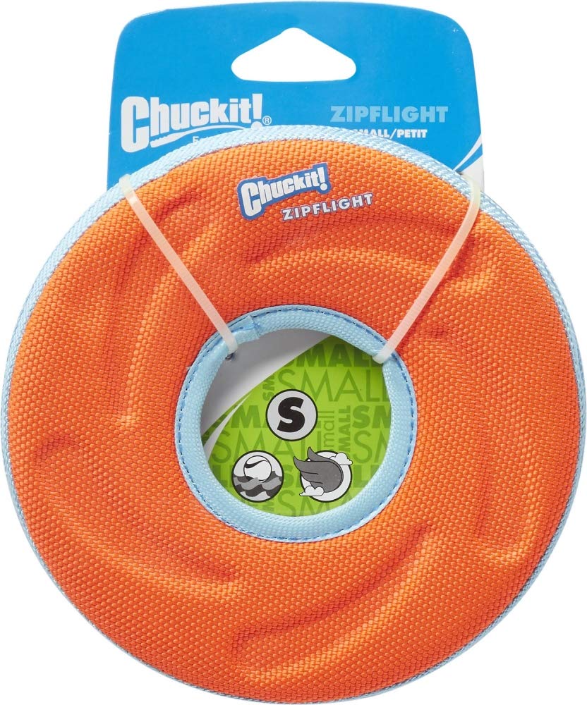 Chuckit Zipflight Amphibious Flying Ring - Assorted Small ?6 In. Diameter (4 Pack)