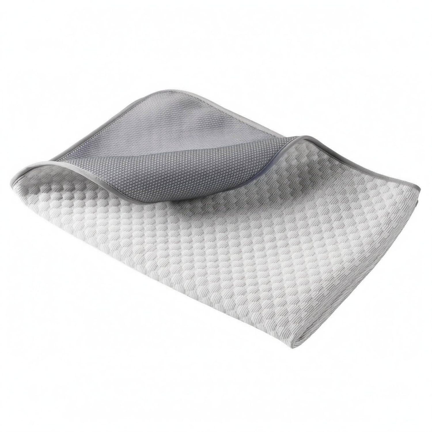 QuickDrying Pet Cooling Mat Thickened NonSlip Cooling Mat Soft Layered Design for Sofa, Car Seat, Floor, Gray, XXL