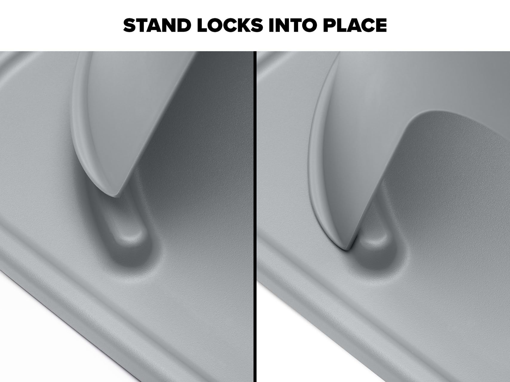 Weathertech Double High Pet Feeding System - Elevated Dog/Cat Bowls - 12 Inch High Dark Grey (Dhc6412Dgdg)