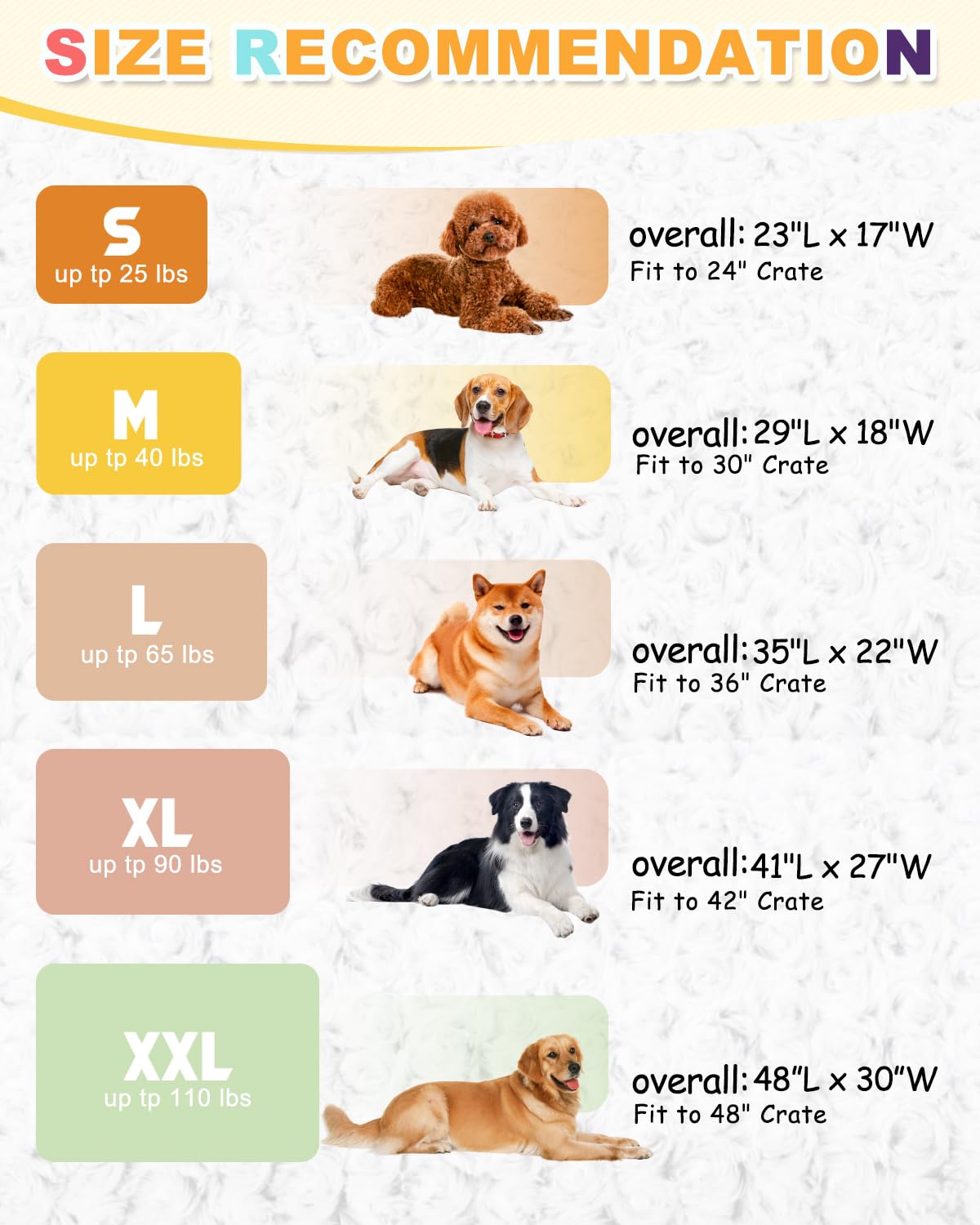 Xl Dog Bed For Crate High Resilience Foam Crate Pad Mat For Large Dogs Washable Anti-Slip,41'' X 27'',Dark Gray