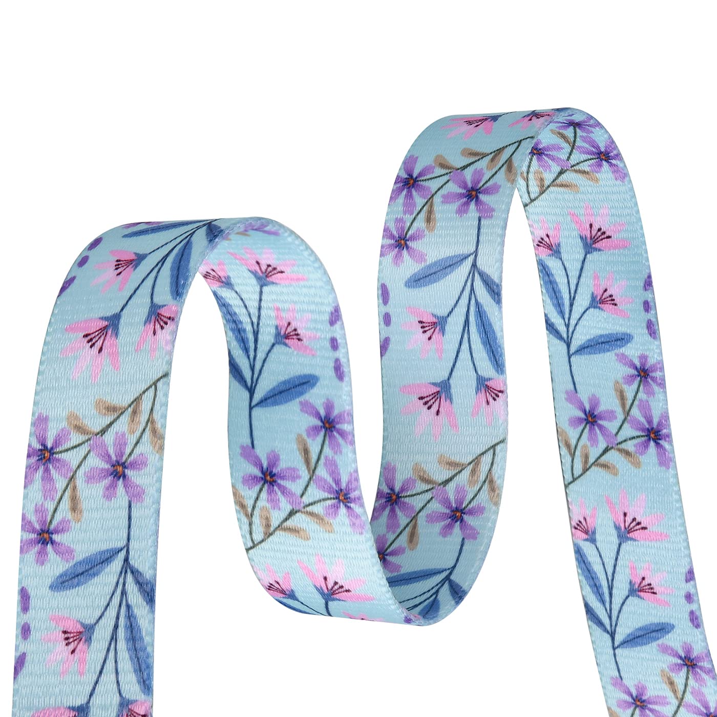 Mihqy Dog Collar And Leash Set With Bohemia Floral Tribal Geometric Patterns - Soft Ethnic Style Collar Adjustable For Small Medium Large Dogs(Pink + Purple Floral Set,Xs)