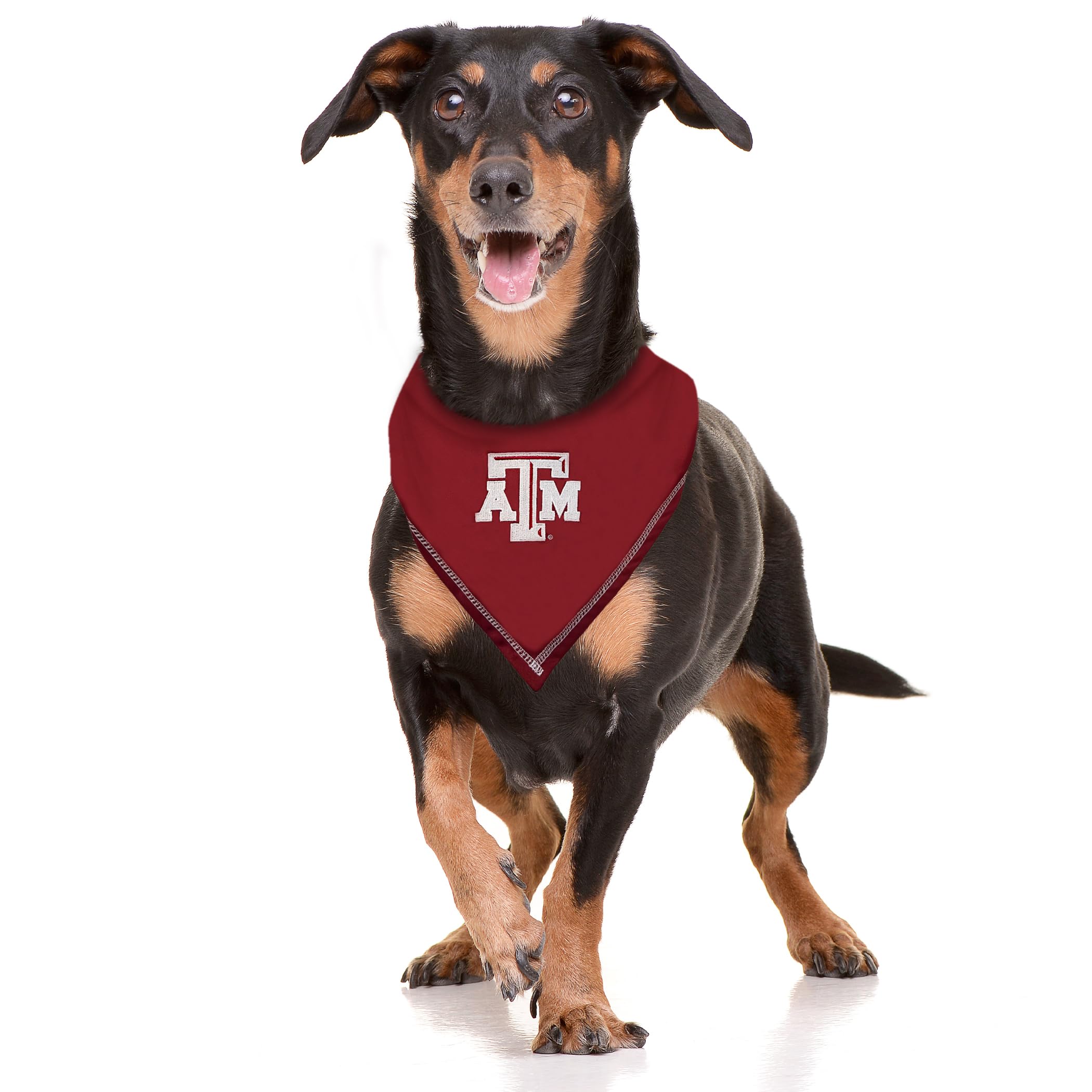 Pets First Ncaa Texas A&M Aggies Tie Bandana, Size Small/Medium. Dog Bandana Scarf Bib For Pet Cat Dog. The Ultimate Game-Day, P