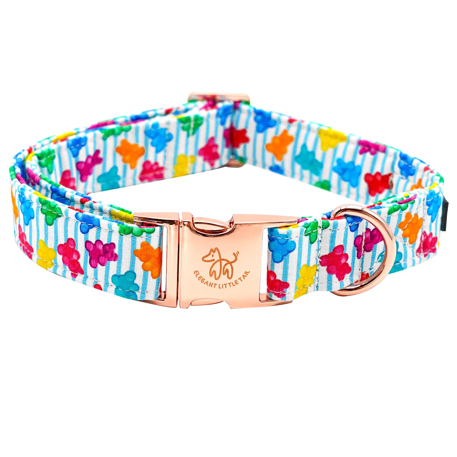 Elegant Little Tail Dog Collar, Dill Pickles Pattern Pet Collar Durable Cute Dog Collars Male Or Female Pet Gift Adjustable Dog 