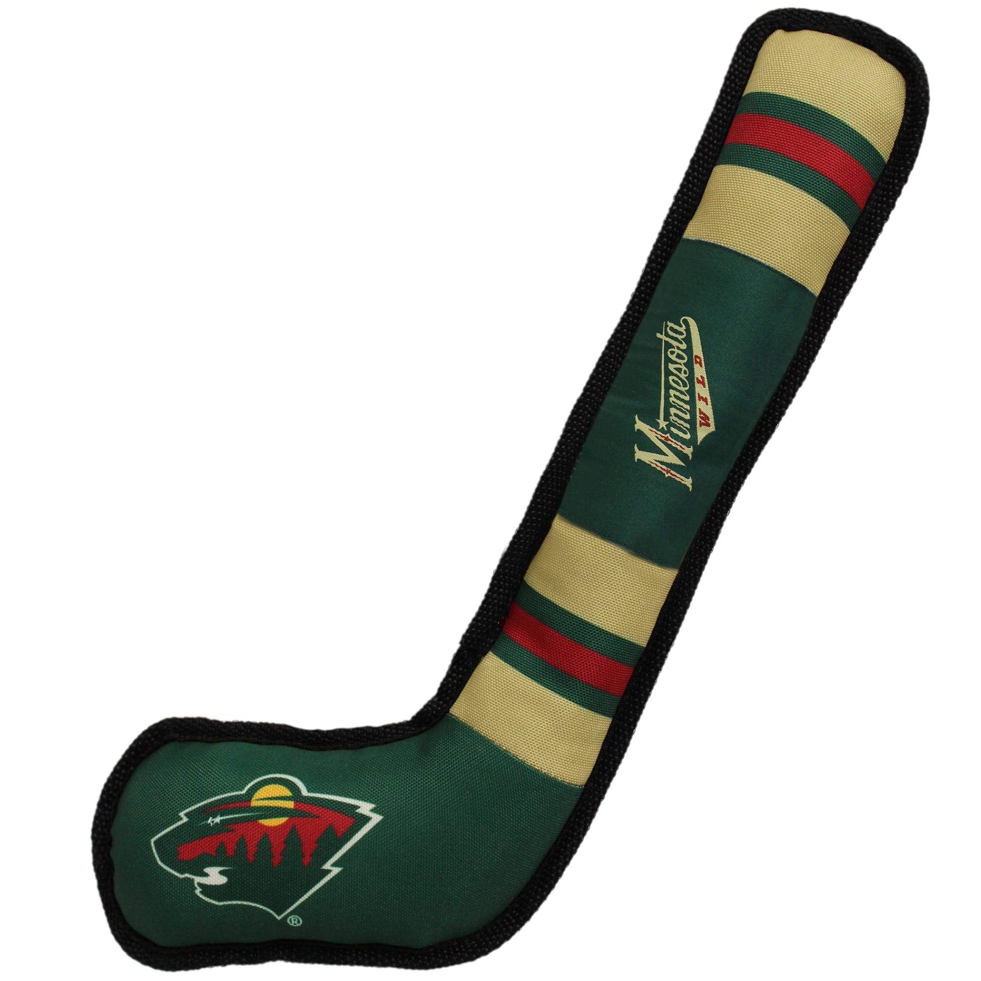 Pets First Nhl Minnesota Wild Stick Toy For Dogs & Cats. Play Hockey With Your Pet With This Licensed Dog Tough Toy Reward!
