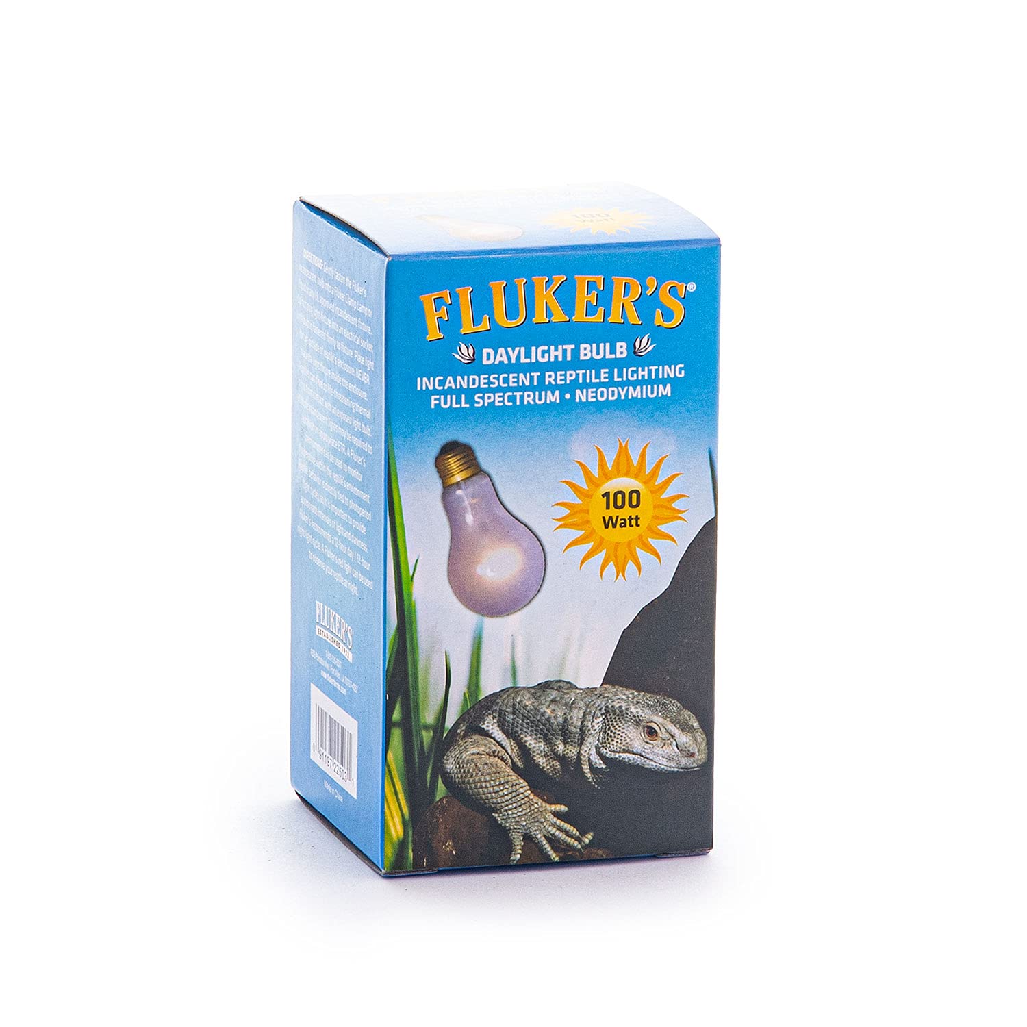 Fluker'S Pack Of 3 Neodymium Daylight Bulbs, 100 Watts, For Reptiles