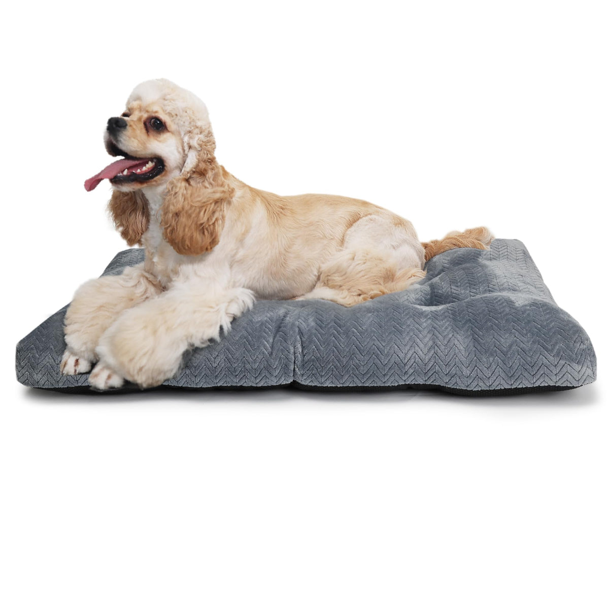 Dog Beds For Crates Washable 36 Inch Crate Bed For Medium Large Dogs Soft And Fluffy Kennel Pads Fit Cages With Anti-Slip Comfy 
