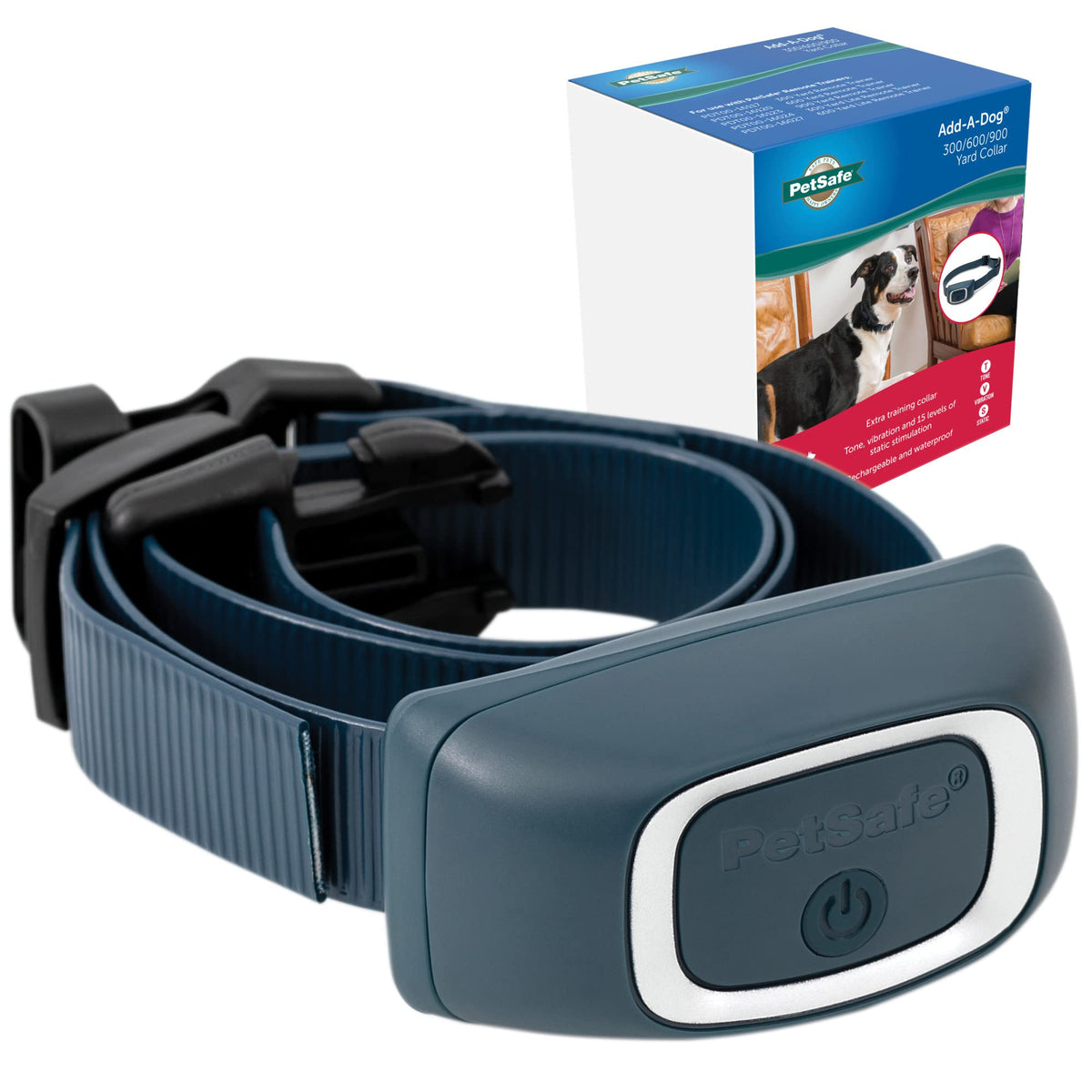 Petsafe Add-A-Dog Remote Training Collar – Perfect For Small, Medium And Large Dogs – Choose From Tone, Vibration, Or 15 Levels Of Static Stimulation – Waterproof And Durable – Rechargeable