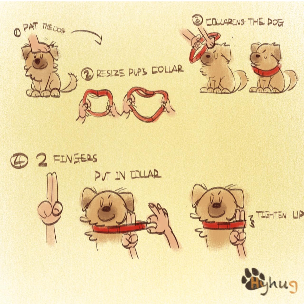 Hyhug Pets Premium Upgraded Heavy Duty Nylon Anti-Escape Martingale Collar For Boy And Girl Dogs Comfy And Safe - Professional T