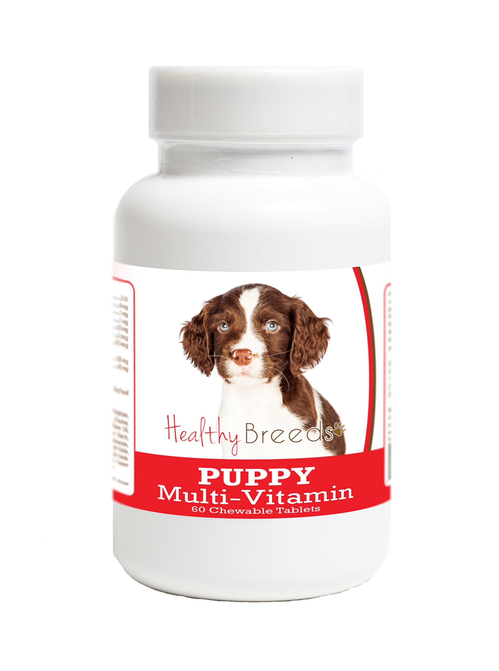 Healthy Breeds English Springer Spaniel Puppy Dog Multivitamin Tablet 60 Count
