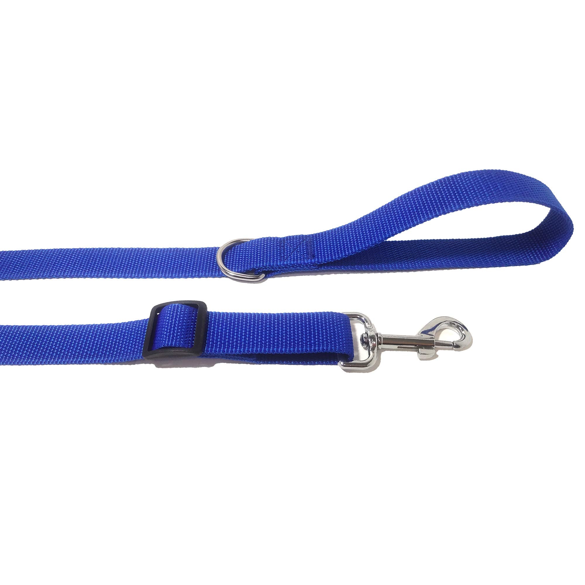 6Ft Adjustable Dog Leash, Nylon Dog Leashes For Medium Large Dogs (Blue)