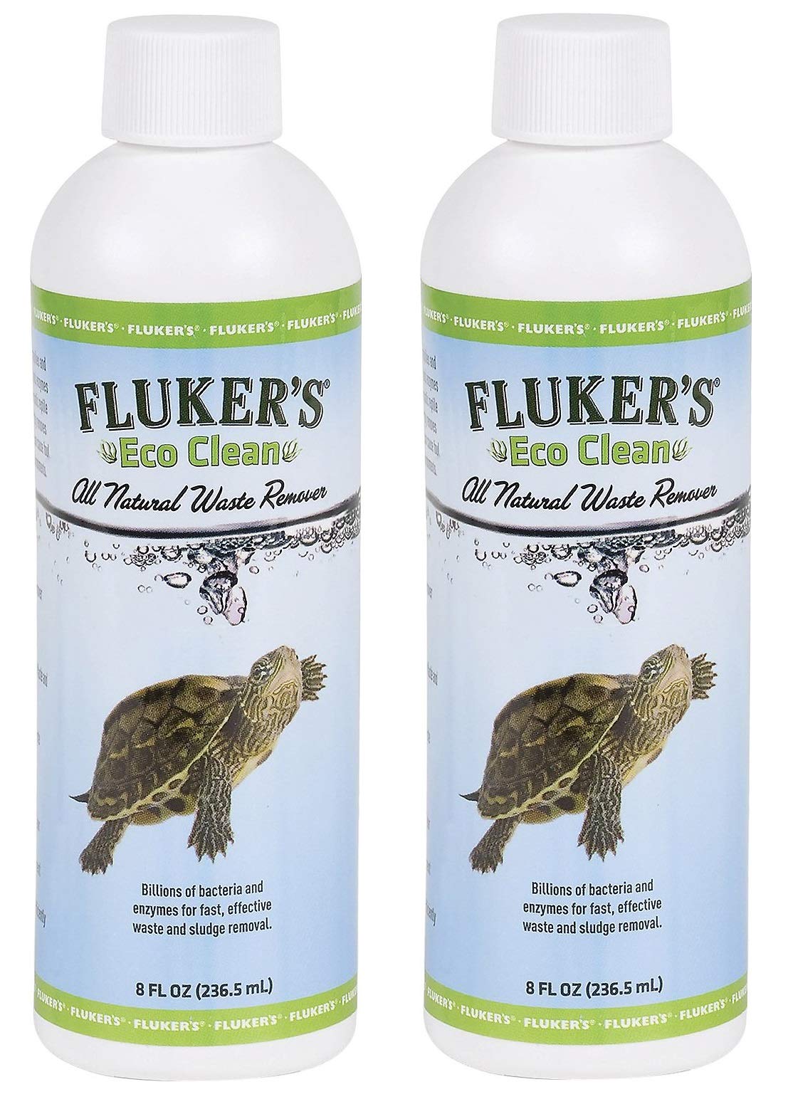 Fluker Labs Eco Clean All Natural Reptile Waste Remover, 8-Ounce (Pack of 2)
