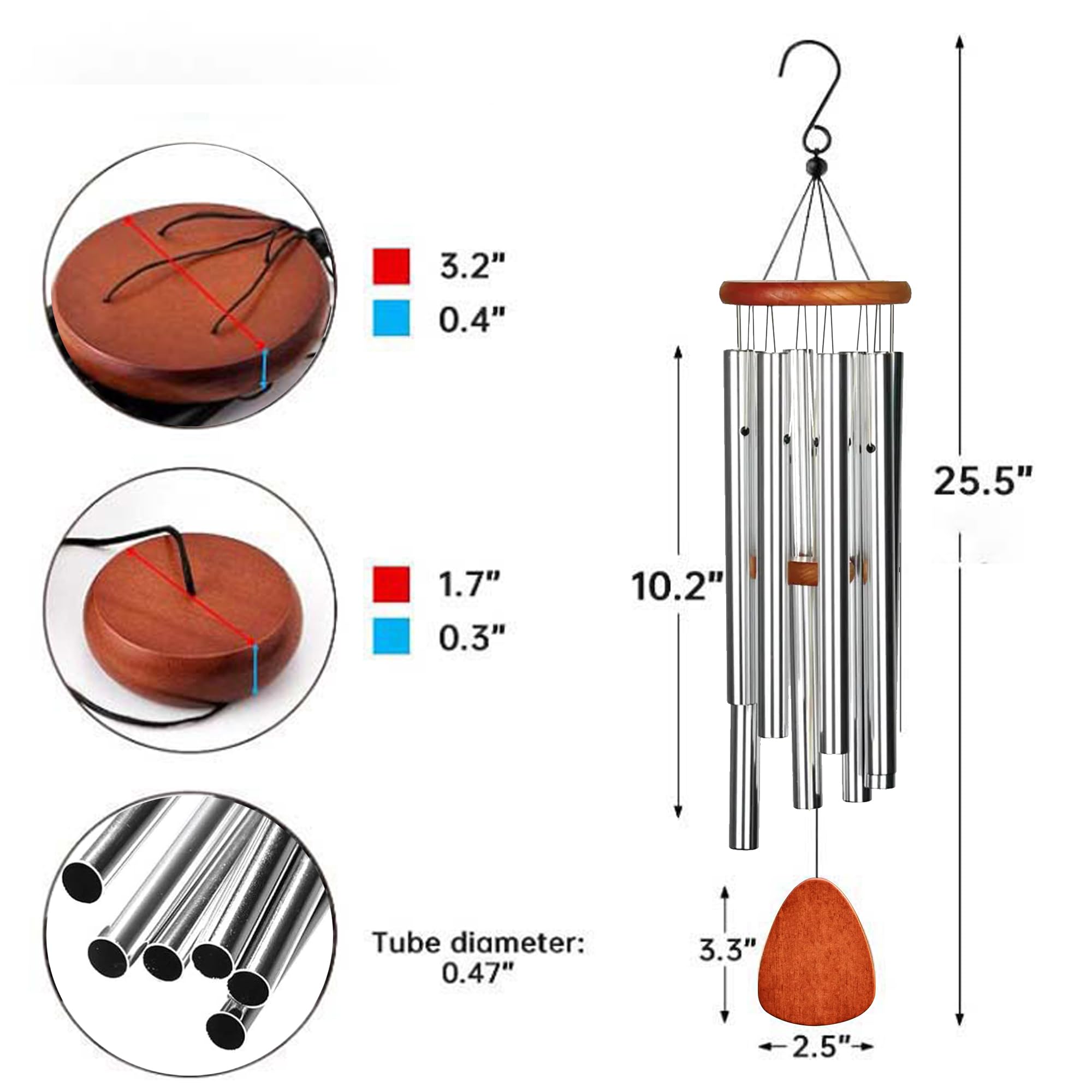 Personalized Dog Memorial Gifts for Loss of Dog Pet Memorial Gifts for Dogs Memory Wind Chimes for Loss of Loved One Dogs Sympat