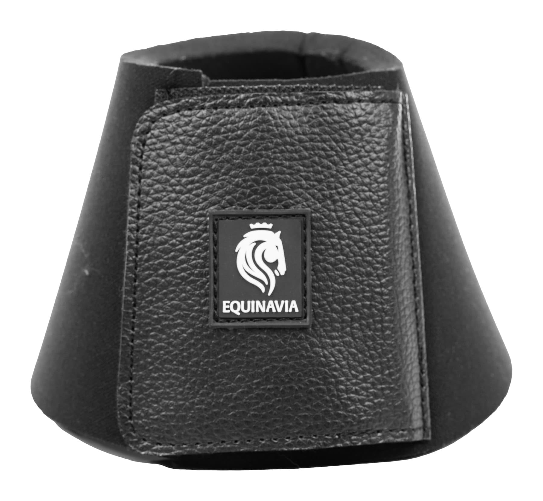 Equinavia Toki Bell Boots For Horses | Neoprene Overreach Boots - Black - M