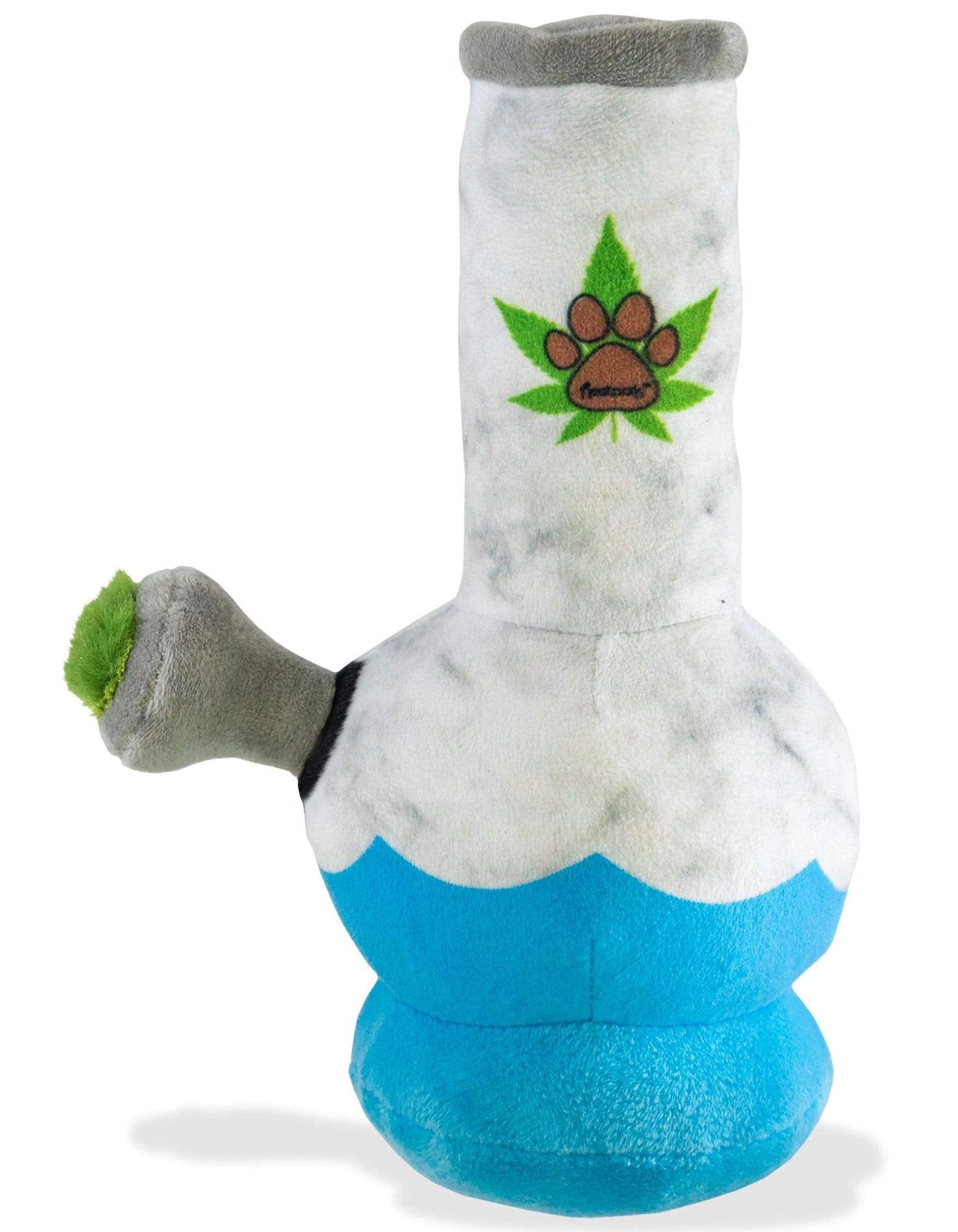 Nestpark Puppy Chiefer 3000 - Funny Dog Toys - Plush Squeaky Weed For Medium, Small And Large - Cute Dog Gifts For Dog Birthday 