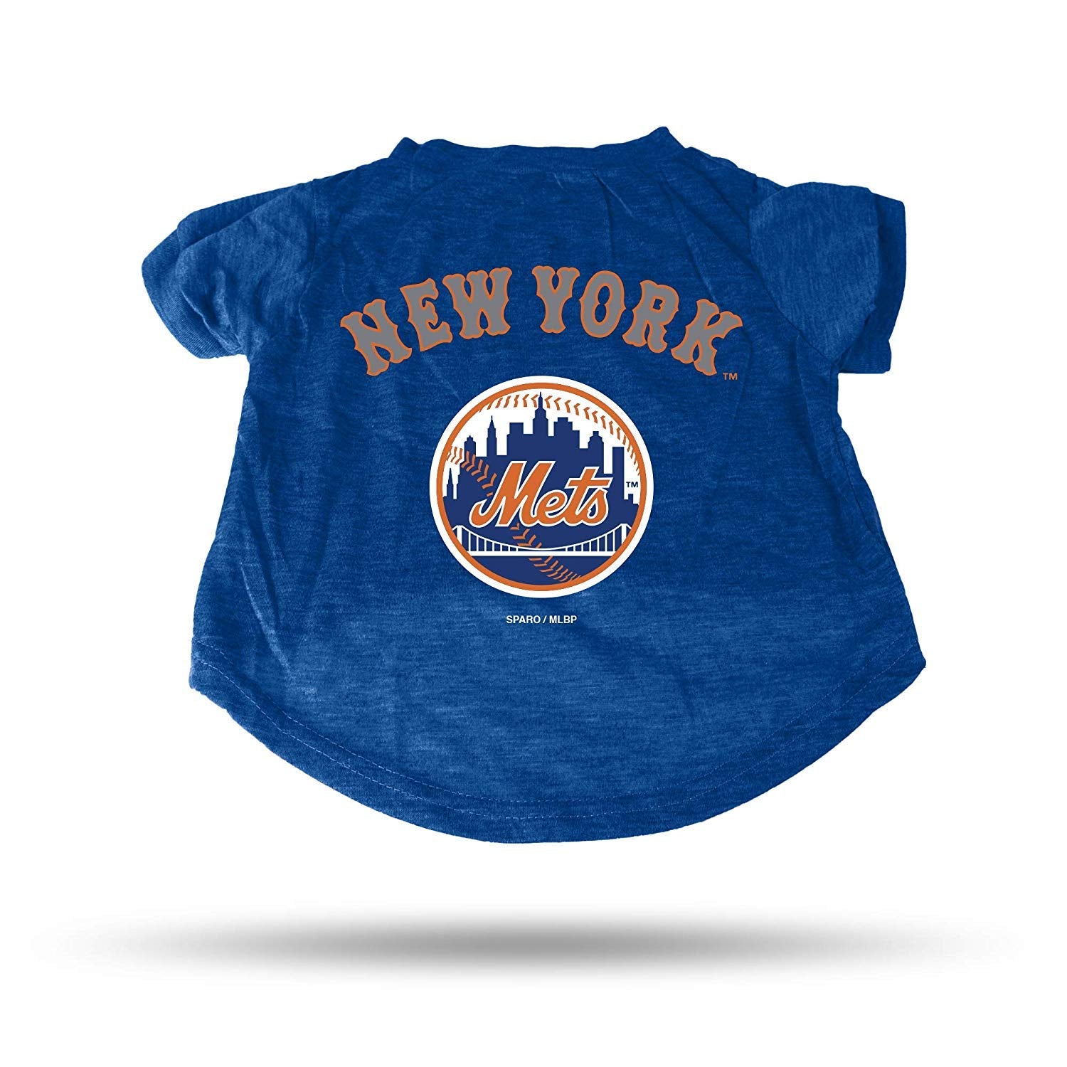 Rico Industries MLB New York Mets Pet Tee ShirtPet Tee Shirt Size M, Team Colors, Size M