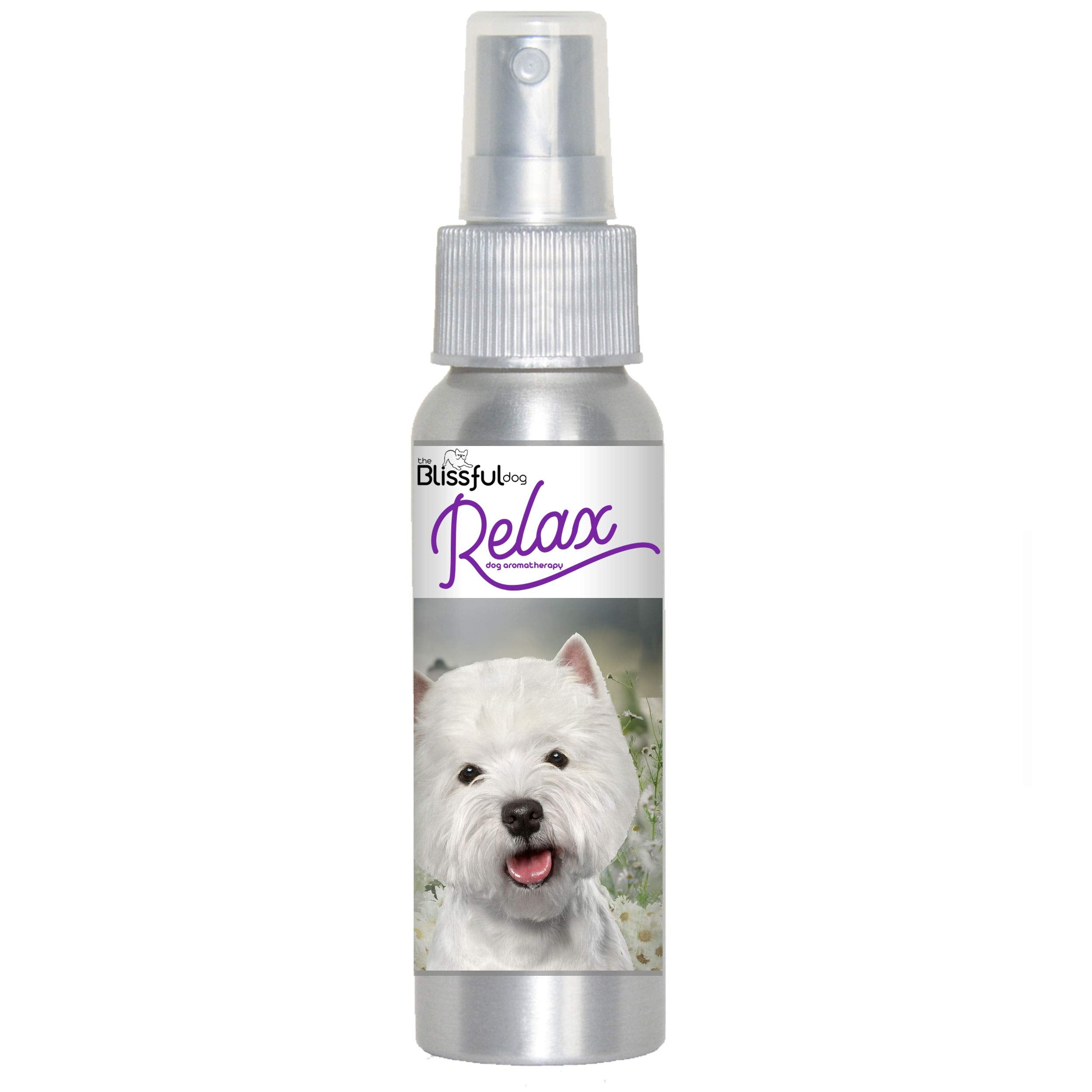The Blissful Dog West Highland White Terrier Relax Dog Aromatherapy Spray for Your Dog's Anxiety