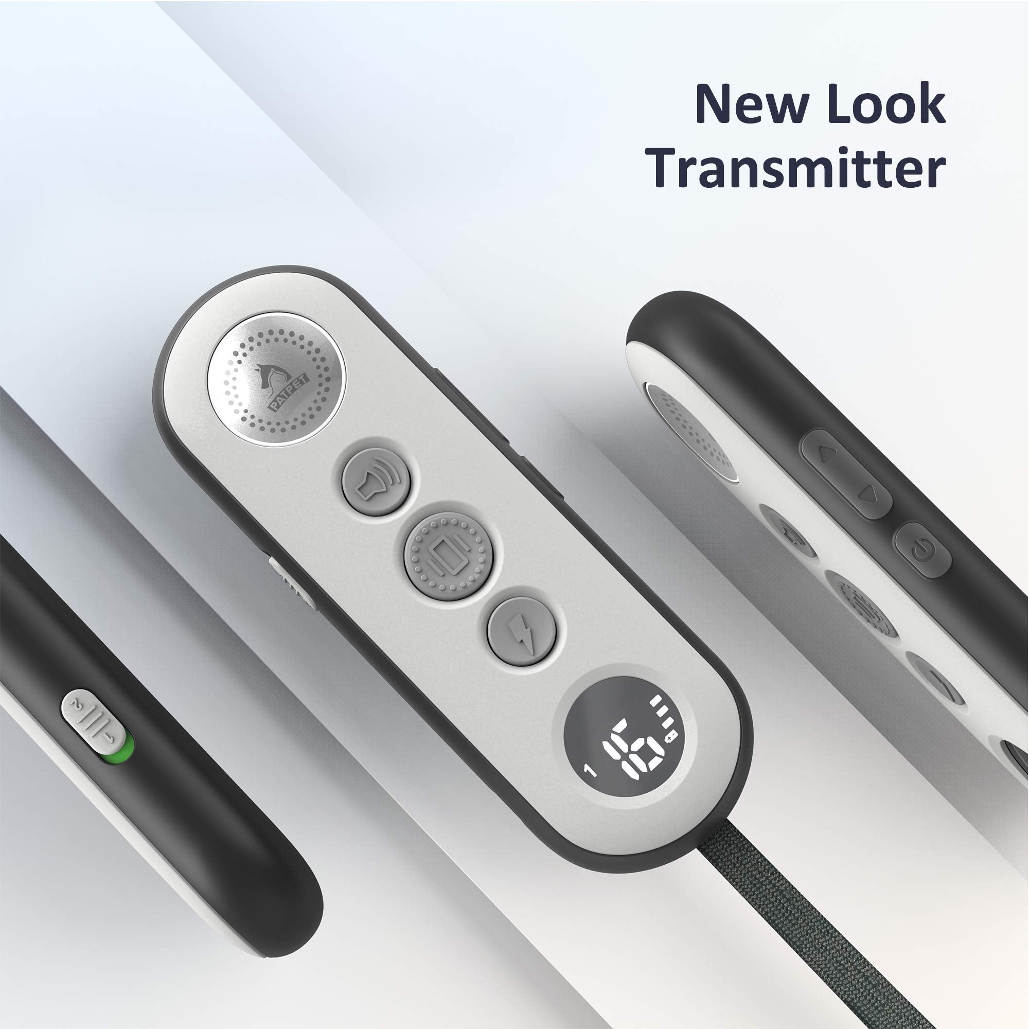 Patpet Dog-Training-Collar With Remote For Small-Medium-Large Dogs (8-120 Lbs) - 3 Safe Training Modes, Rechargeable Waterproof