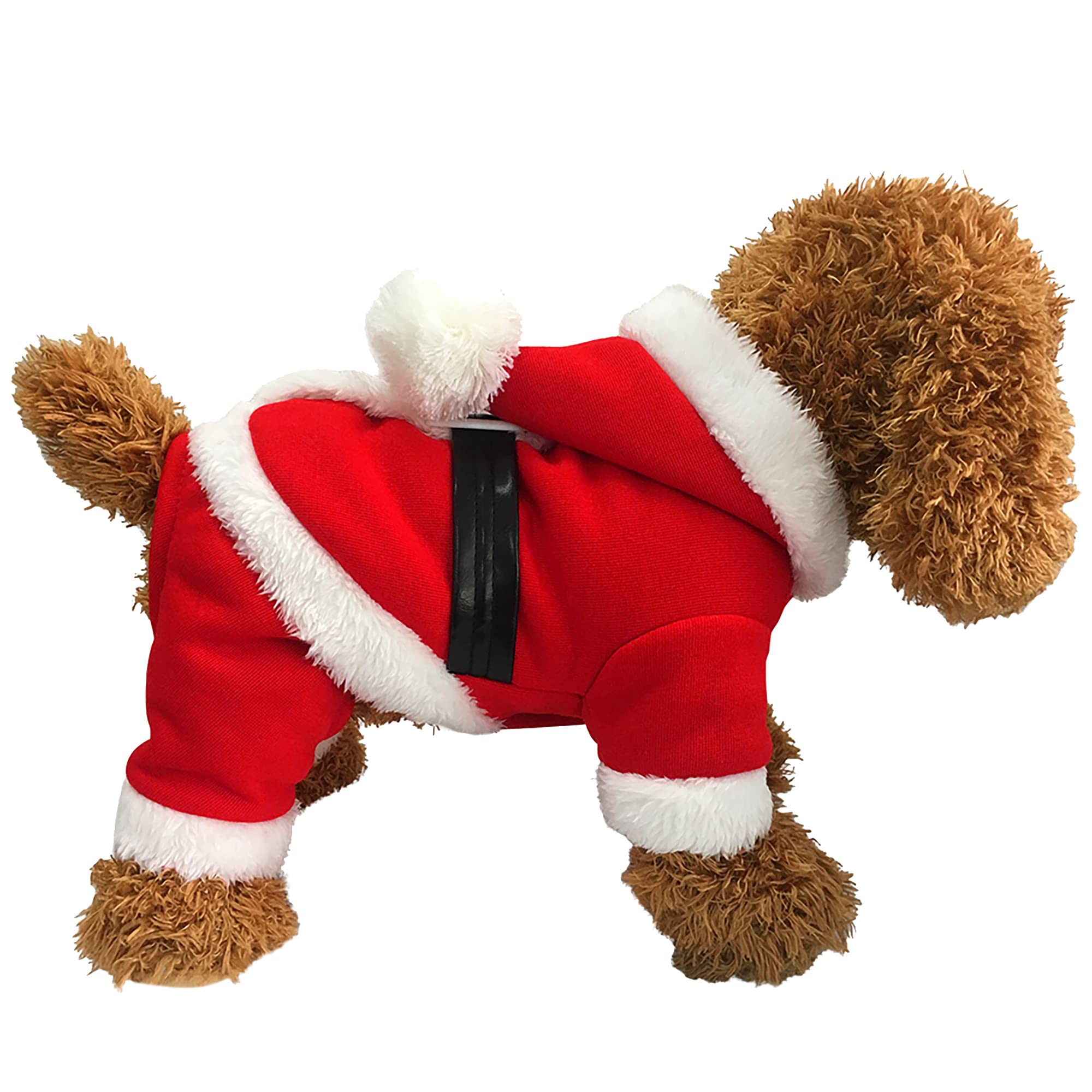 Pet Christmas Costumes Santa Dog Clothes For Small Dogs Boys Fall Winter Coats Puppy Kitty Hoodies