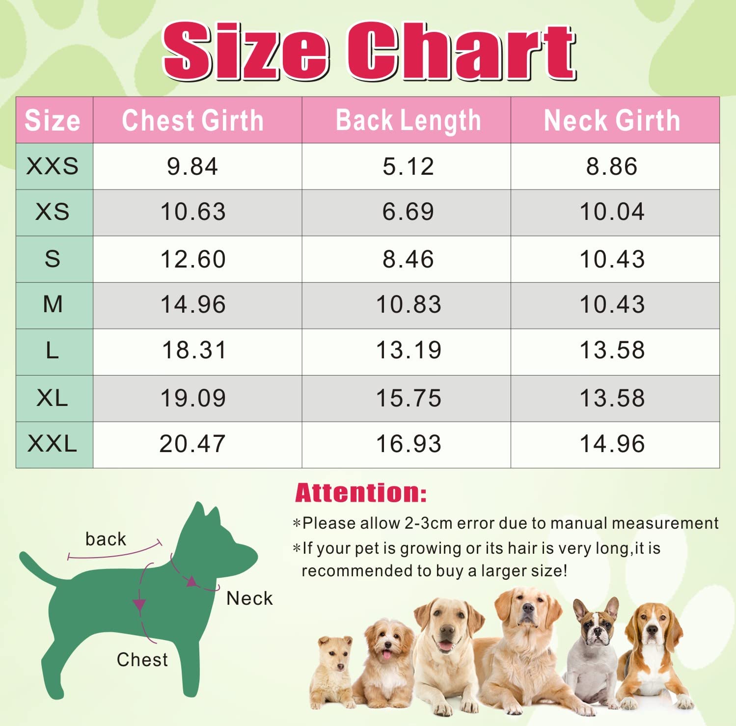 Otunrues Dog Hoodies, Pet Dog Clothes Pullover 4 Legs Jumpsuit Sweatshirt Security Patterns Outfit Doggie Winter Coat Cotton Puppy Hoodied For Small Medium Large Dogs Cats(Gray,Xs)