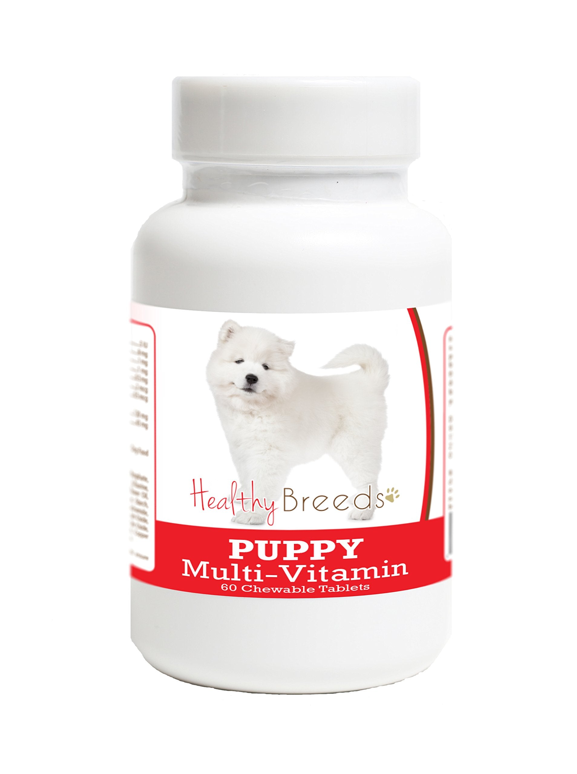 Healthy Breeds Samoyed Puppy Dog Multivitamin Tablet 60 Count