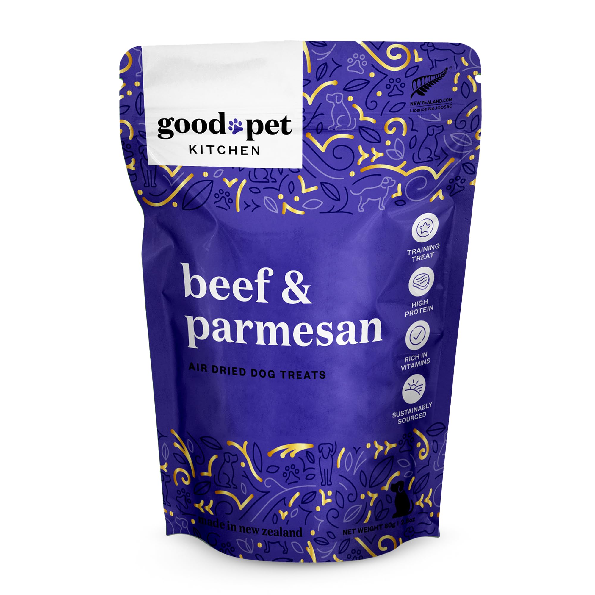 Good Pet Kitchen Pet Treats, Air-Dried, Natural, Limited Ingredient Dog Treat, Free Range, Grain Free Dog Treats, Toppers, Snack