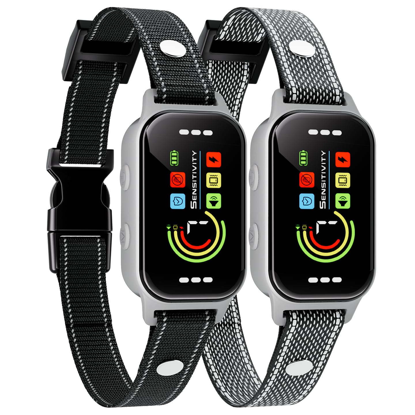 Bark Collar, Fotuial 2 Pack Dog Bark Collar For Small, Medium, Large (5-150 Lbs)Dogs- Smart Rechargeable Anti-Barking Training C