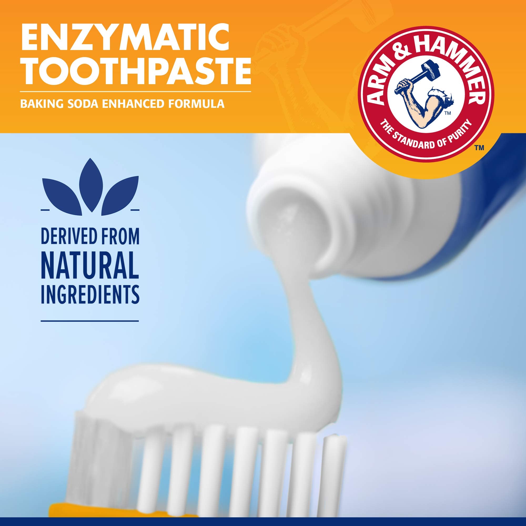 Arm & Hammer Enzymatic Dog Toothpaste, Tartar Control, Beef Flavor, 2.5 Ounces, Safe for Puppies, Model SF8169