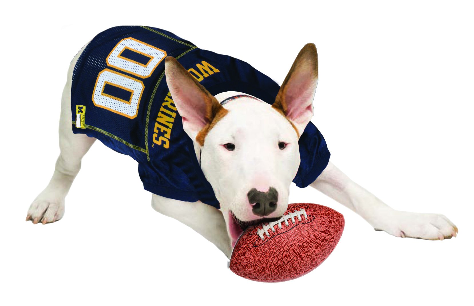 Pets First NCAA College Michigan Wolverines Mesh Jersey for DOGS & CATS, XX-Large. Licensed Dog Jersey with your Favorite Footba