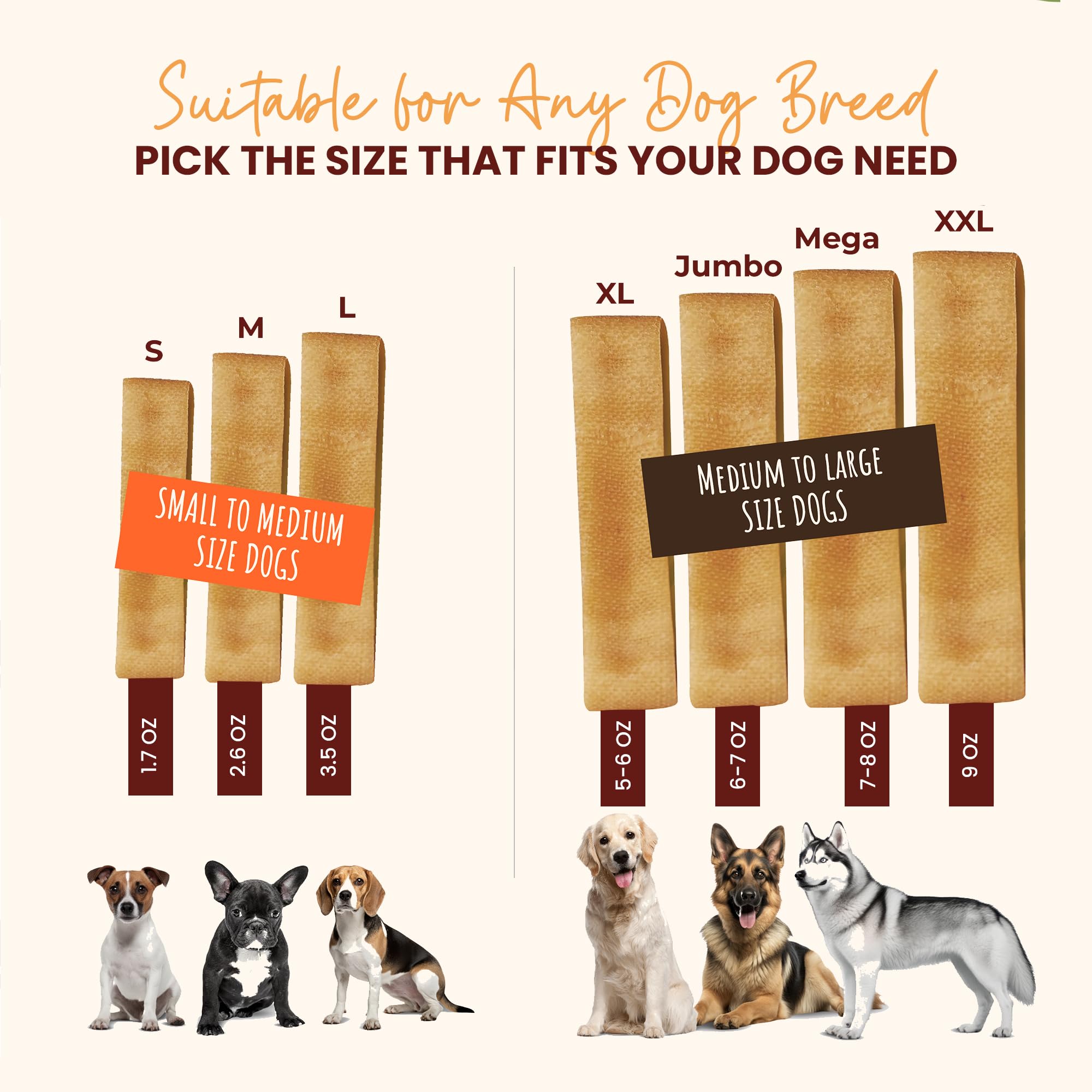 Authentic Himalayan Yak Cheese for Dogs - Small (Pack of 10) - Sourced from Pristine Himalayan Foothill, Rawhide-Free, NO preser