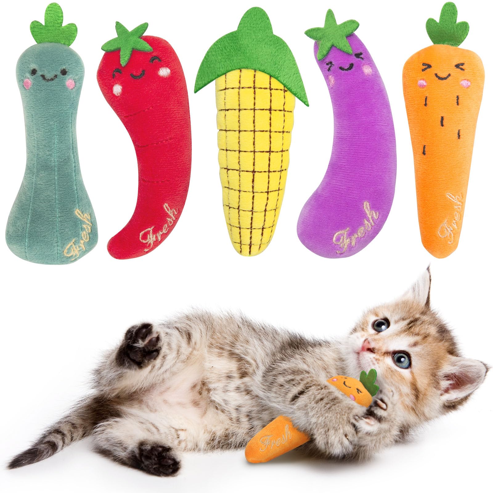 Etekyer Catnip Toys, Cat Toys, Cat Toys For Indoor Cats, Catnip Toys For Cats, Cat Toys With Catnip, Interactive Cat Toy, Cat Chew Toy, Cat Pillow Toys, Cat Toys For Kittens Kitty
