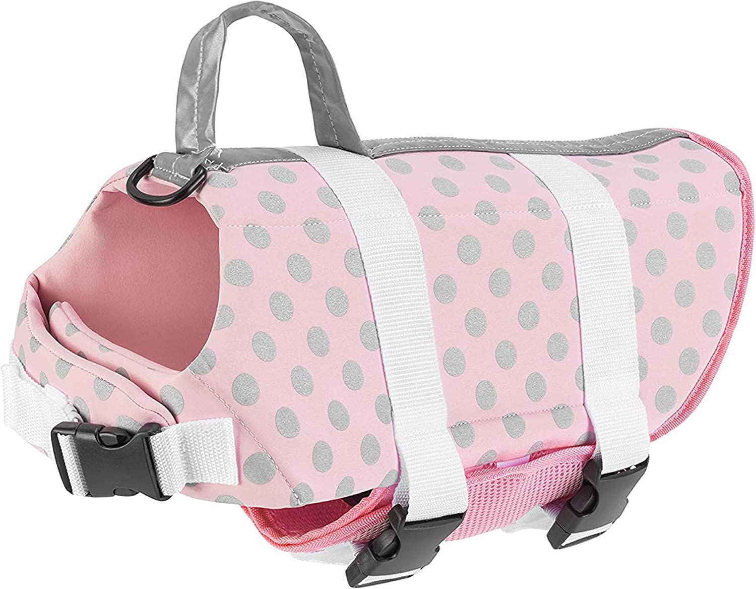 Paws Aboard Dog Life Jacket - Keep Your Canine Safe with a Neoprene Life Vest for Swimming and Boating - Available in Different 