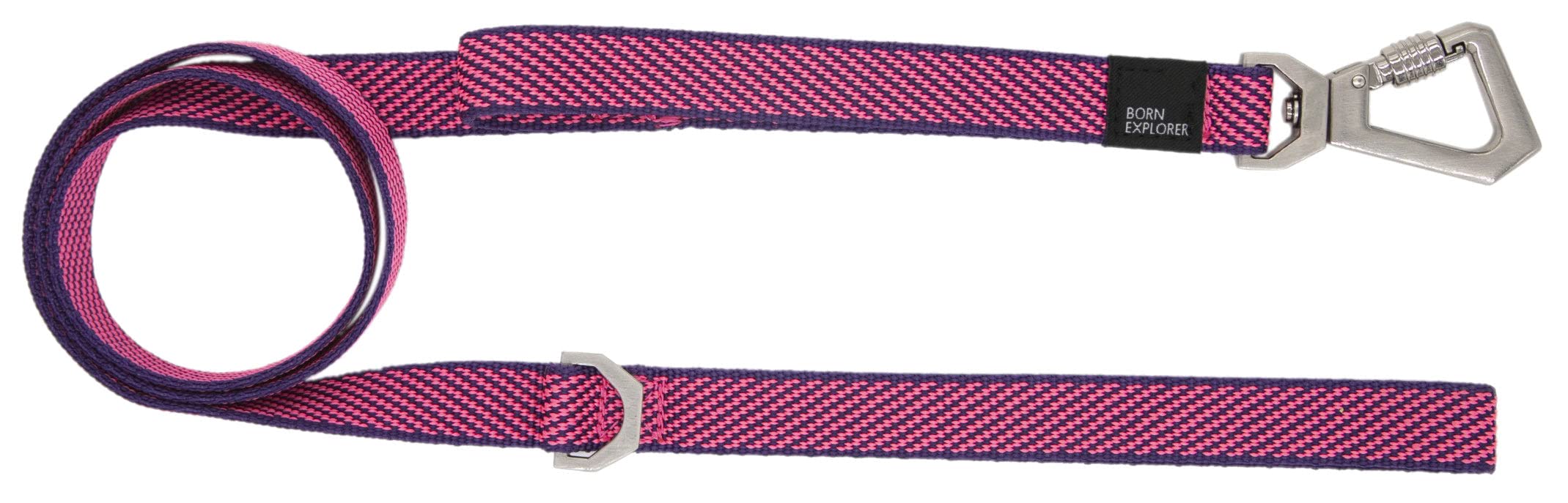 Pet Life Escapade Outdoor Series 2-in-1 Convertible Dog Leash and Collar, SM, Pink