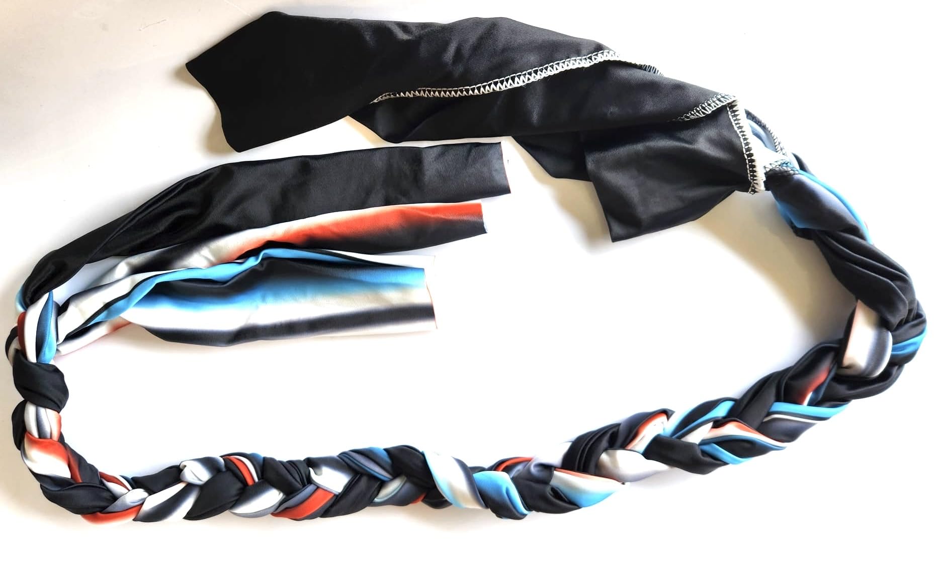 MedTouch Braid-in Horse Tail Bag Durable Long with Drawstring Top (Multicolor)