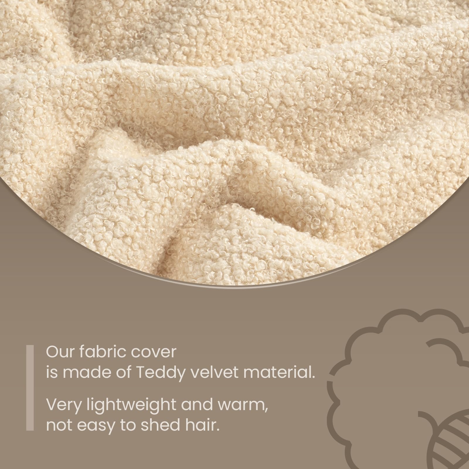 Junspow Cat Bed Dog Perch Pet Hammock Bed Pet Sleeping Cat Supplies Pet Supplies Whole Wash Stable, Detachable, Breathable, Easy