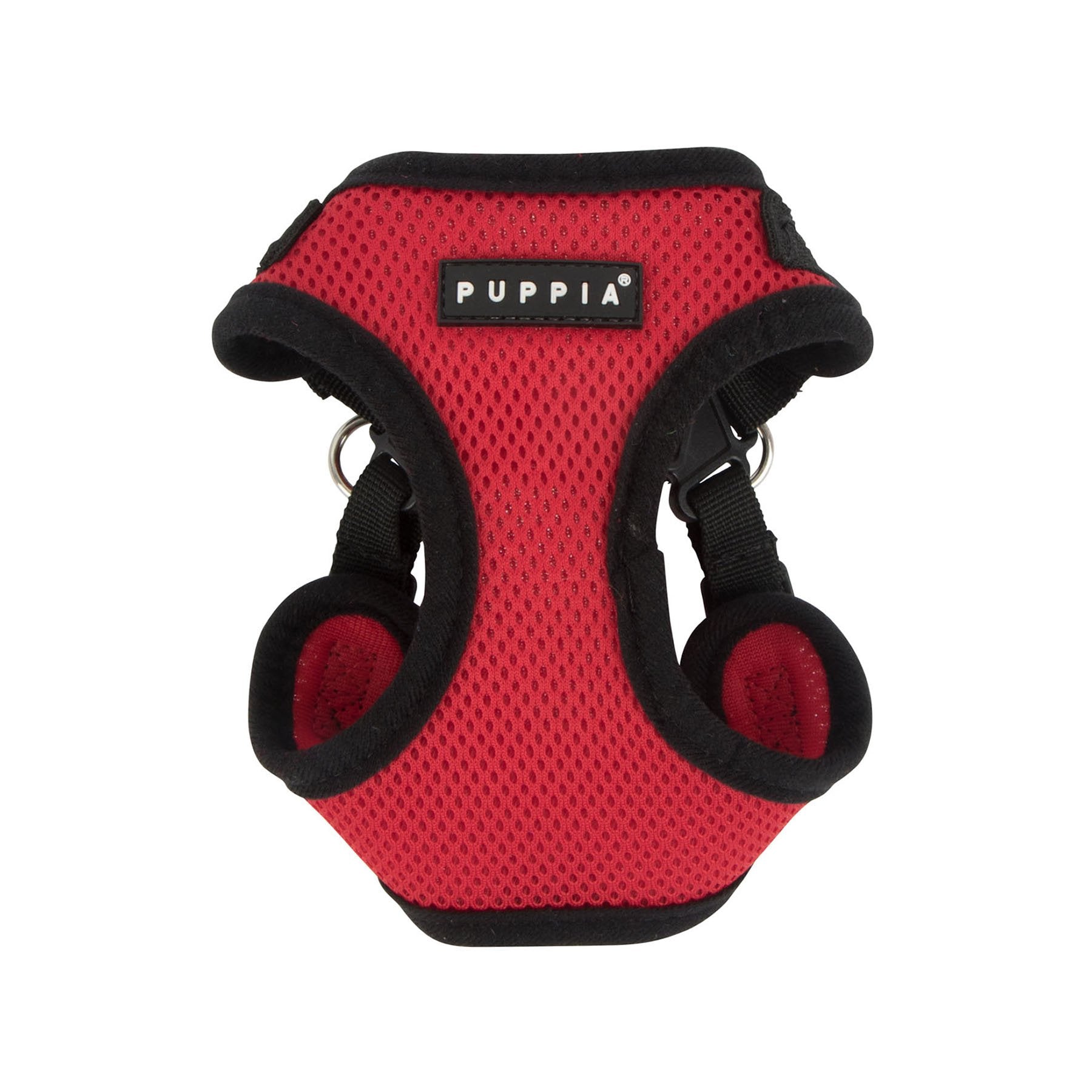 Puppia Red Soft Harness for Dogs, Large Pet Vest, Comfortable and Durable, Perfect for Outdoor Adventures